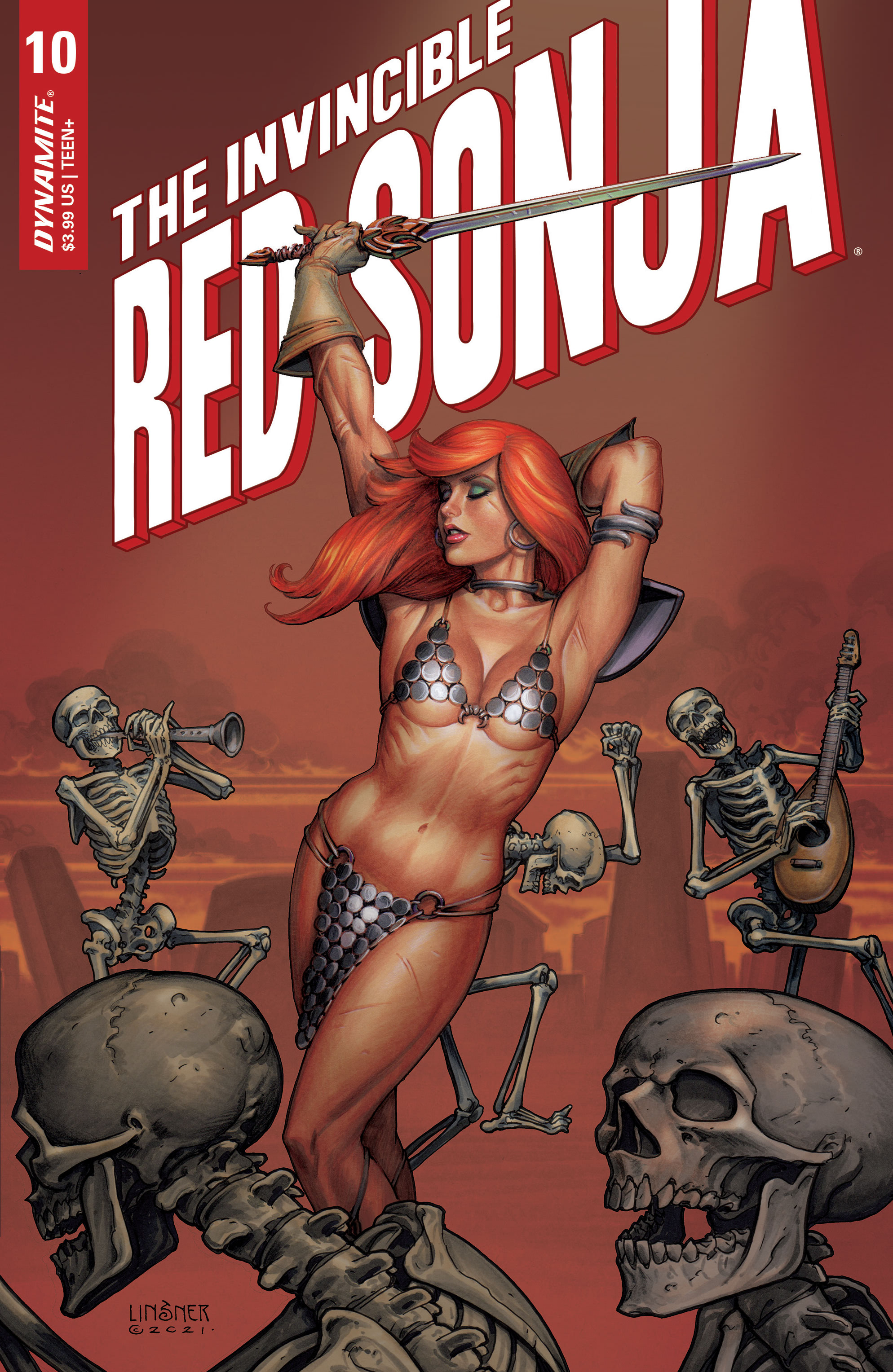 Read online The Invincible Red Sonja comic -  Issue #10 - 2
