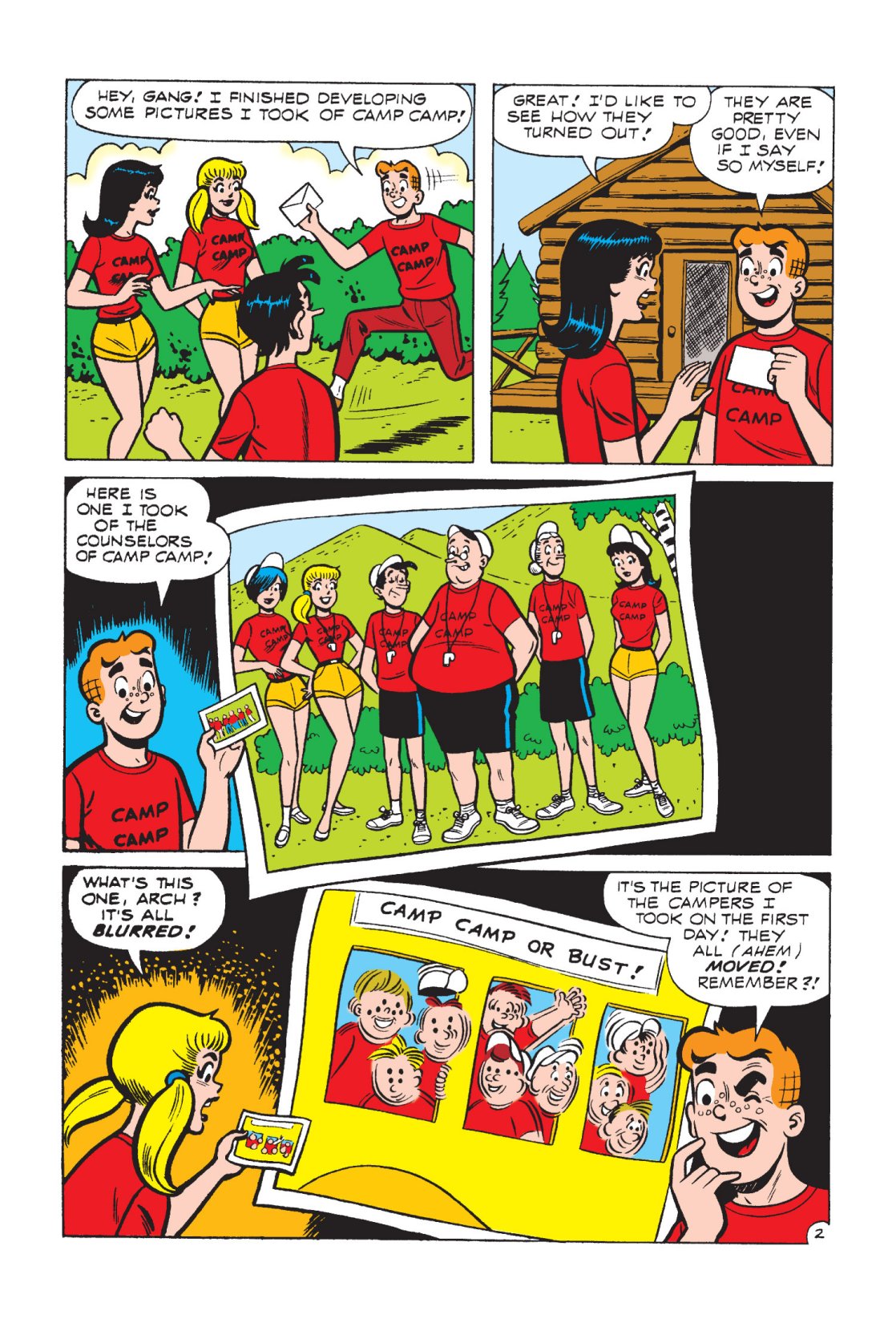 Read online Archie's Camp Tales comic -  Issue # TPB - 20