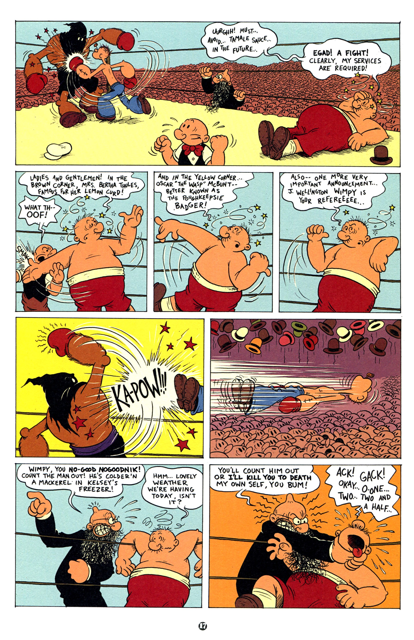 Read online Popeye (2012) comic -  Issue #3 - 19