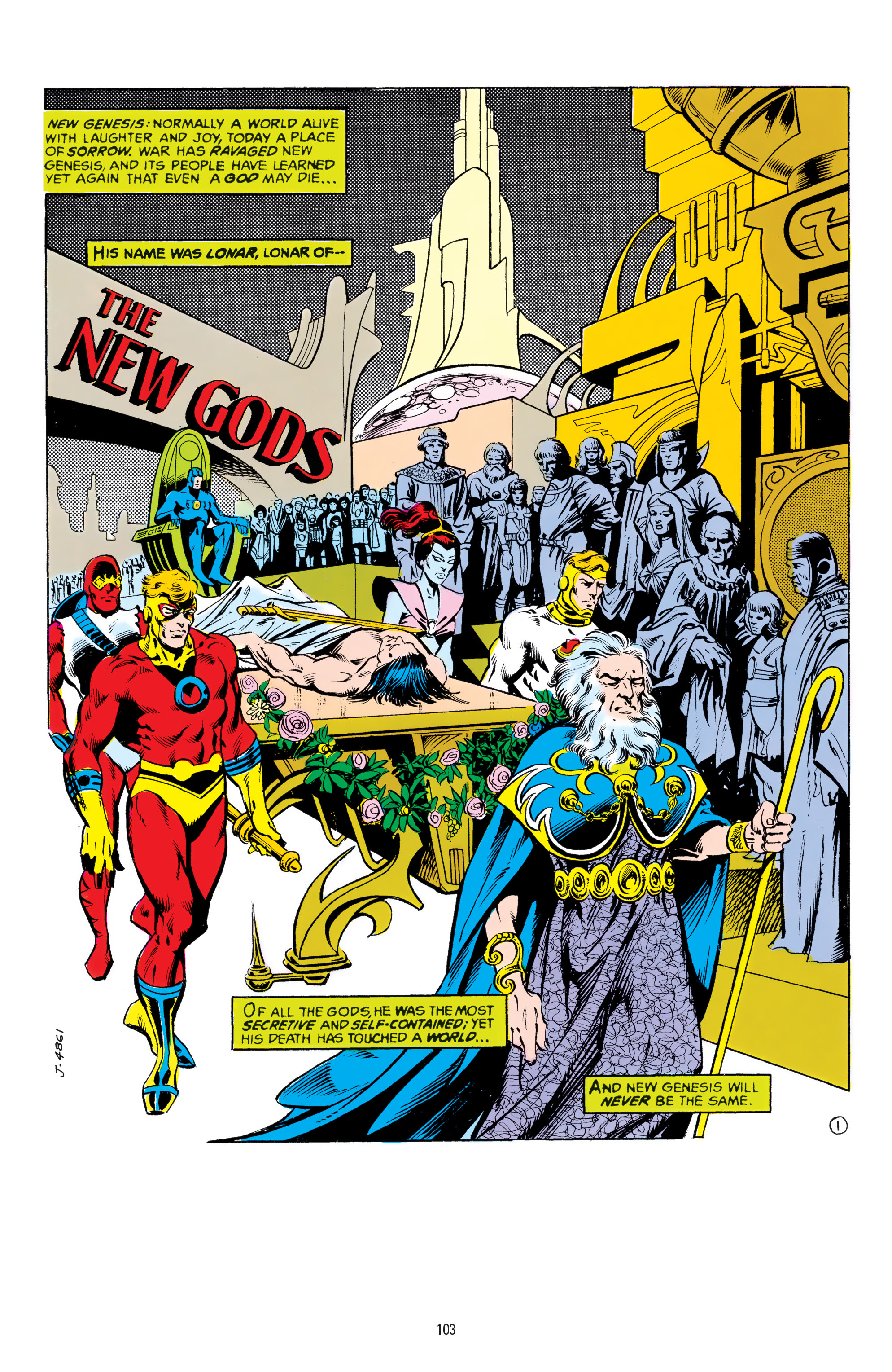 Read online New Gods by Gerry Conway comic -  Issue # TPB (Part 2) - 2