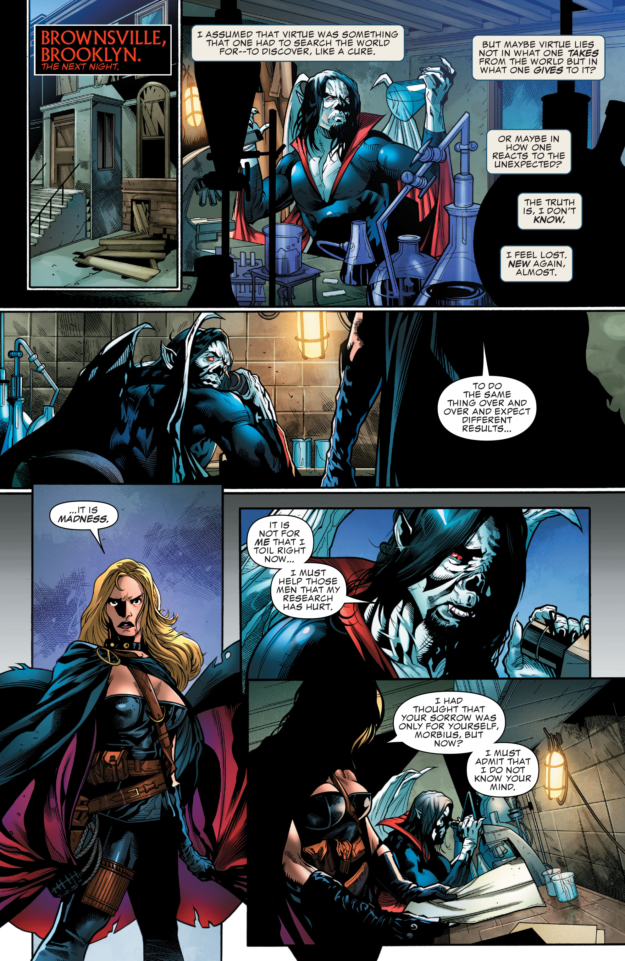 Read online Morbius comic -  Issue #5 - 19