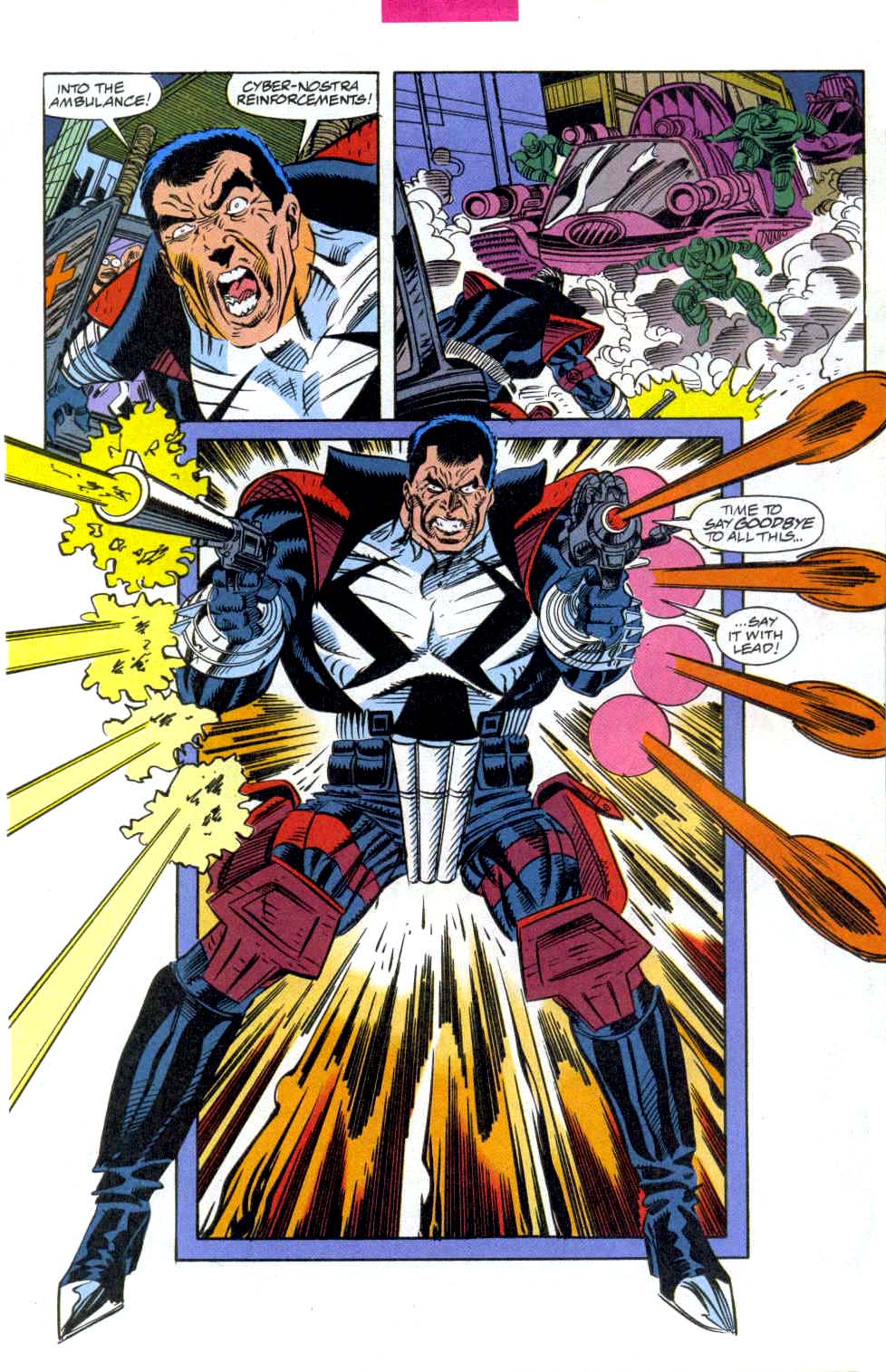 Read online Punisher 2099 comic -  Issue #9 - 12