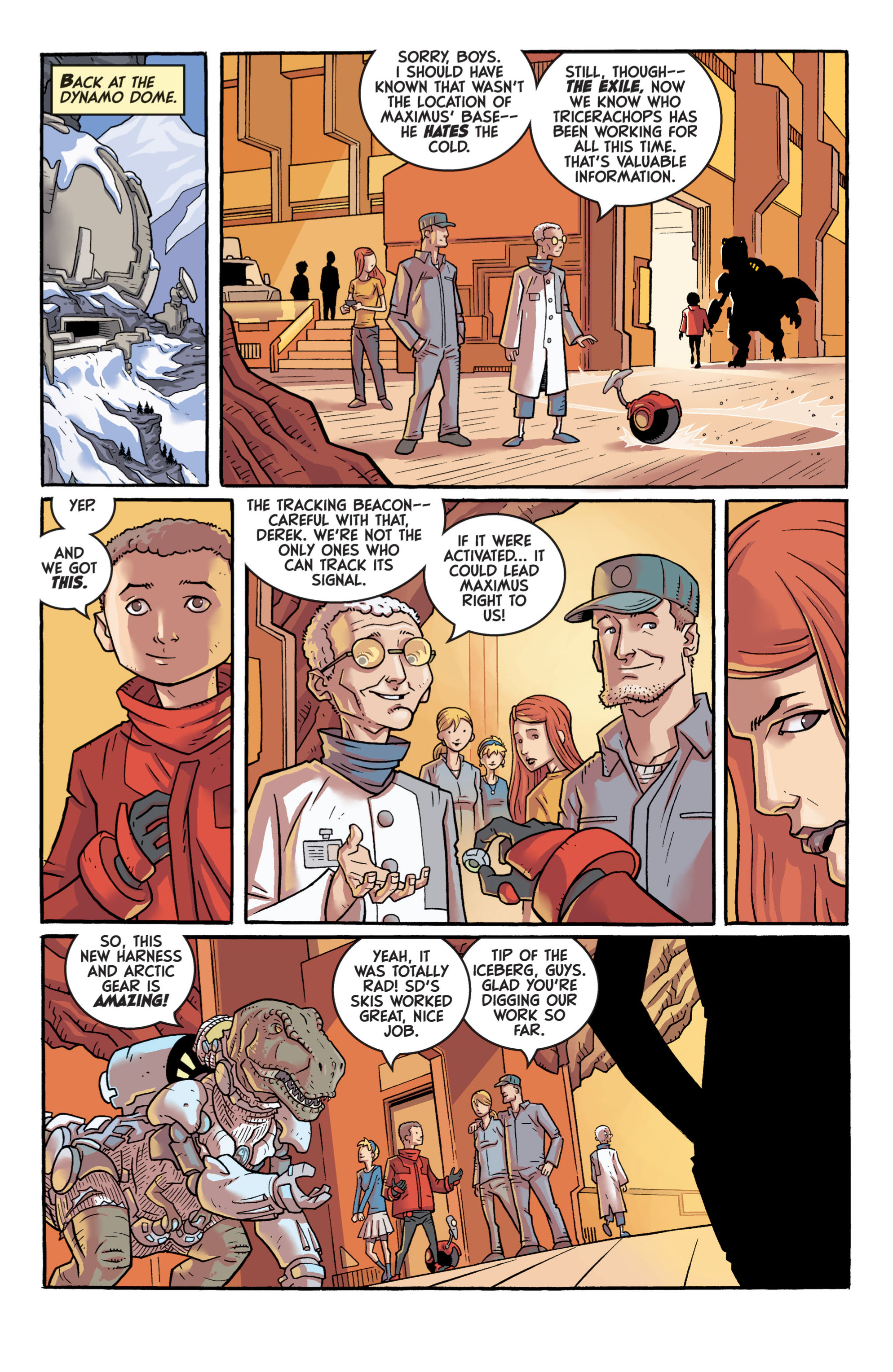 Read online Super Dinosaur (2011) comic -  Issue #3 - 10
