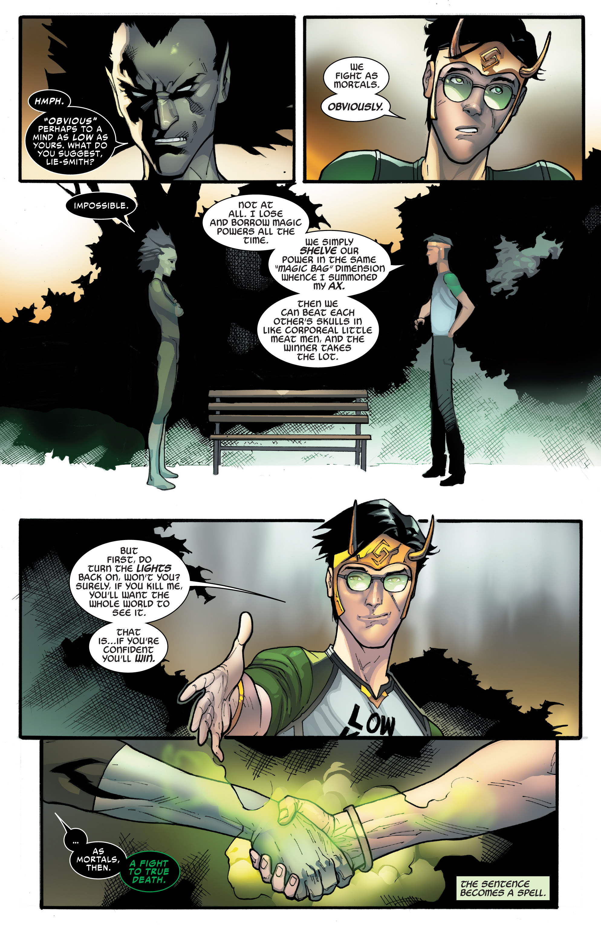 Read online Loki (2019) comic -  Issue #4 - 12