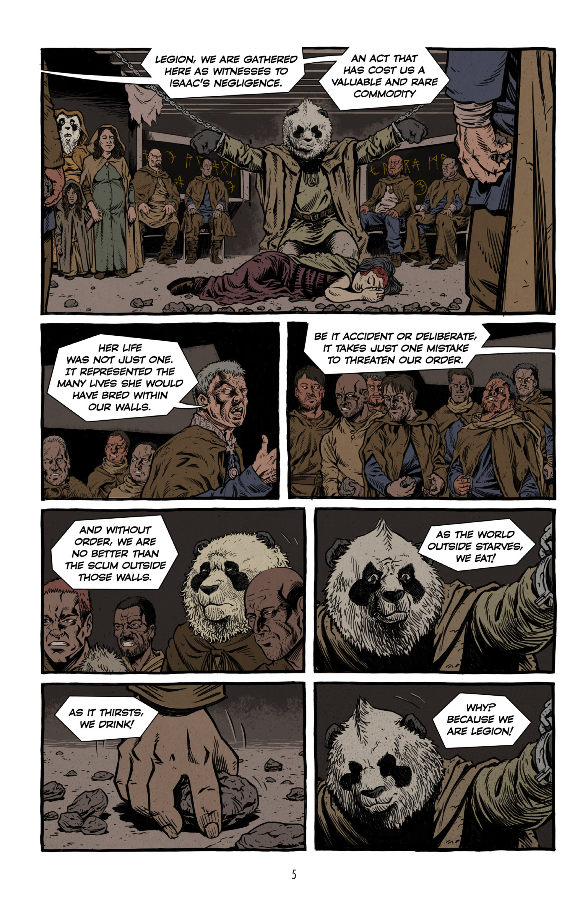 Read online Wastelander Panda comic -  Issue # TPB - 8