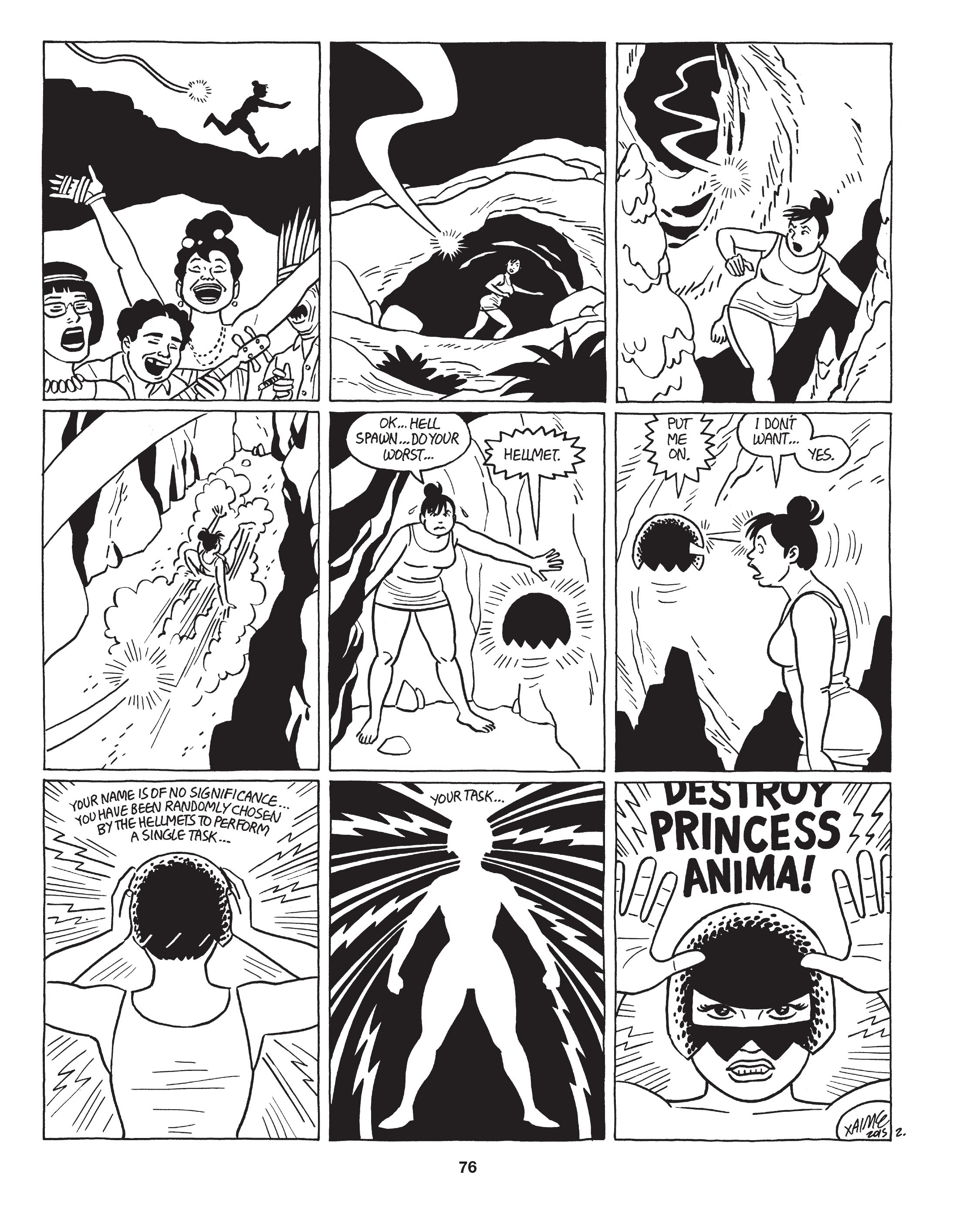Read online Love and Rockets: New Stories comic -  Issue #8 - 79