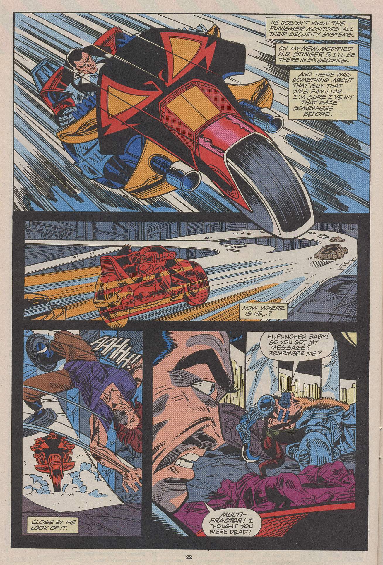Read online Punisher 2099 comic -  Issue #10 - 20