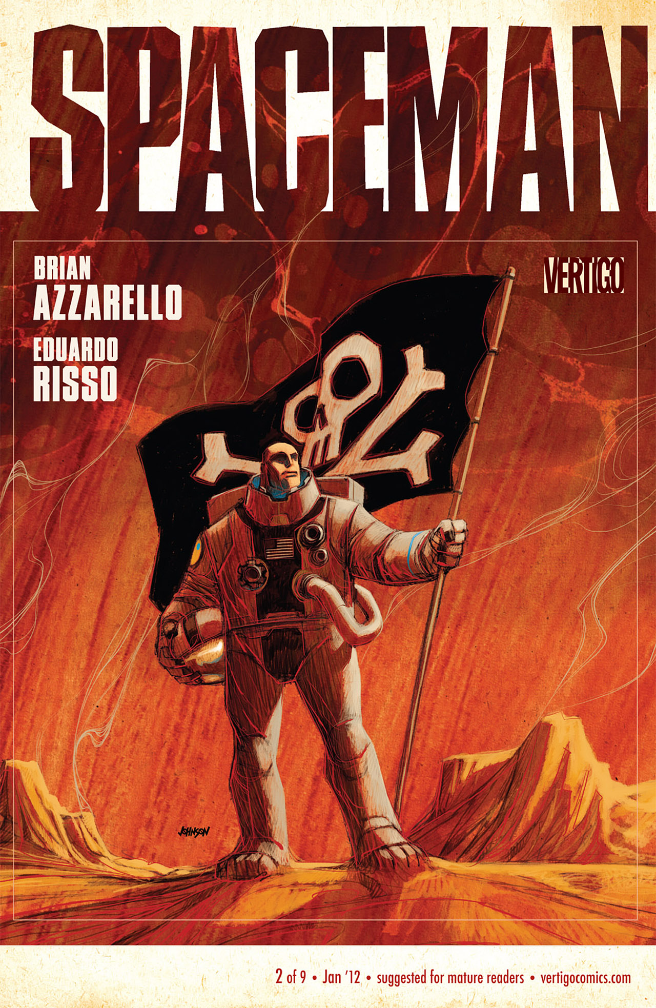 Read online Spaceman comic -  Issue #2 - 1