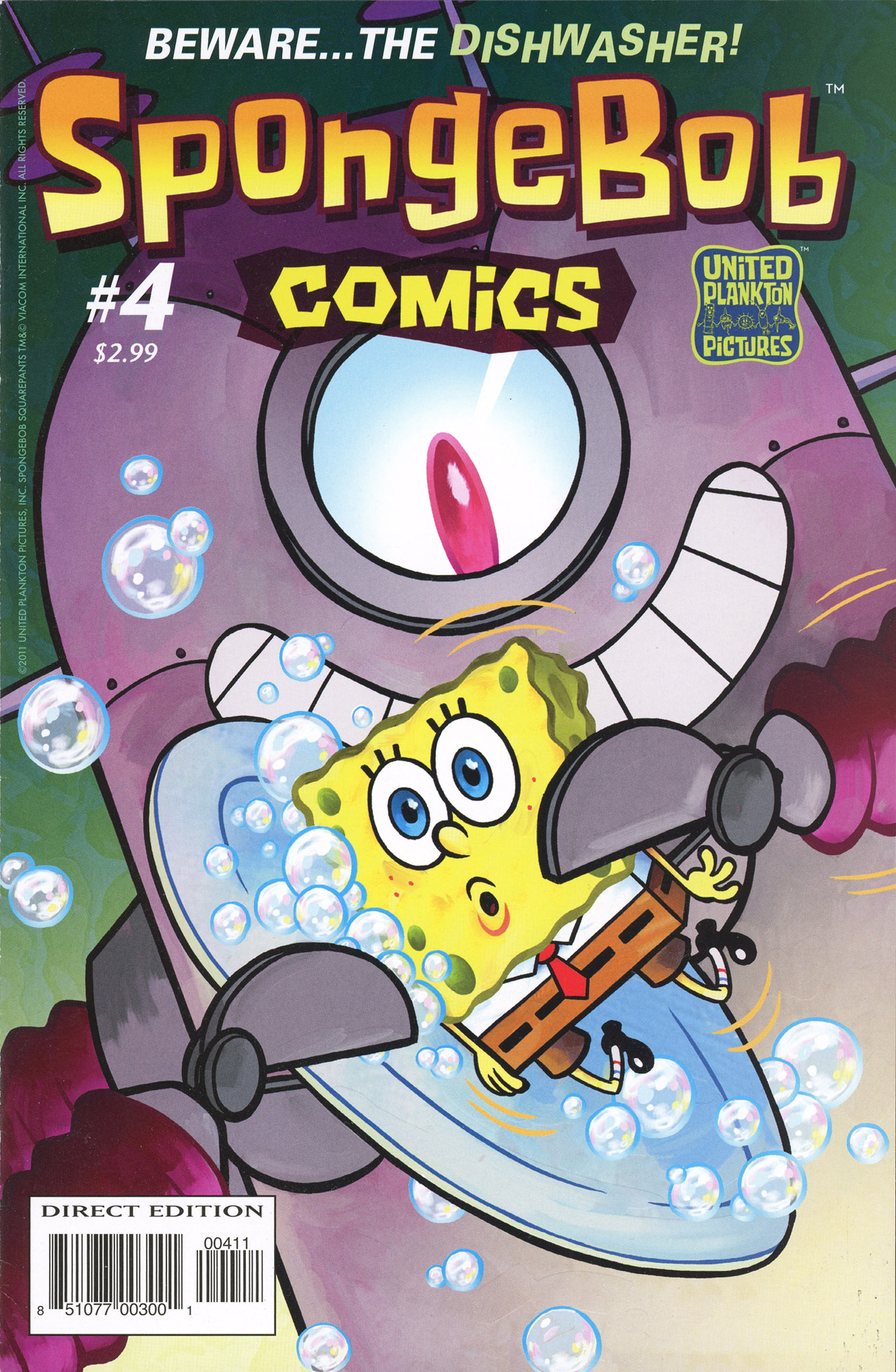 Read online SpongeBob Comics comic -  Issue #4 - 1