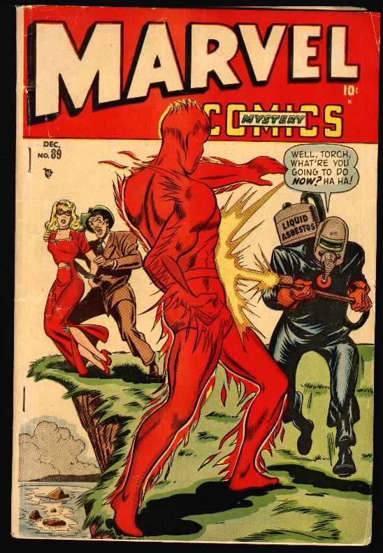 Read online Marvel Mystery Comics comic -  Issue #89 - 1