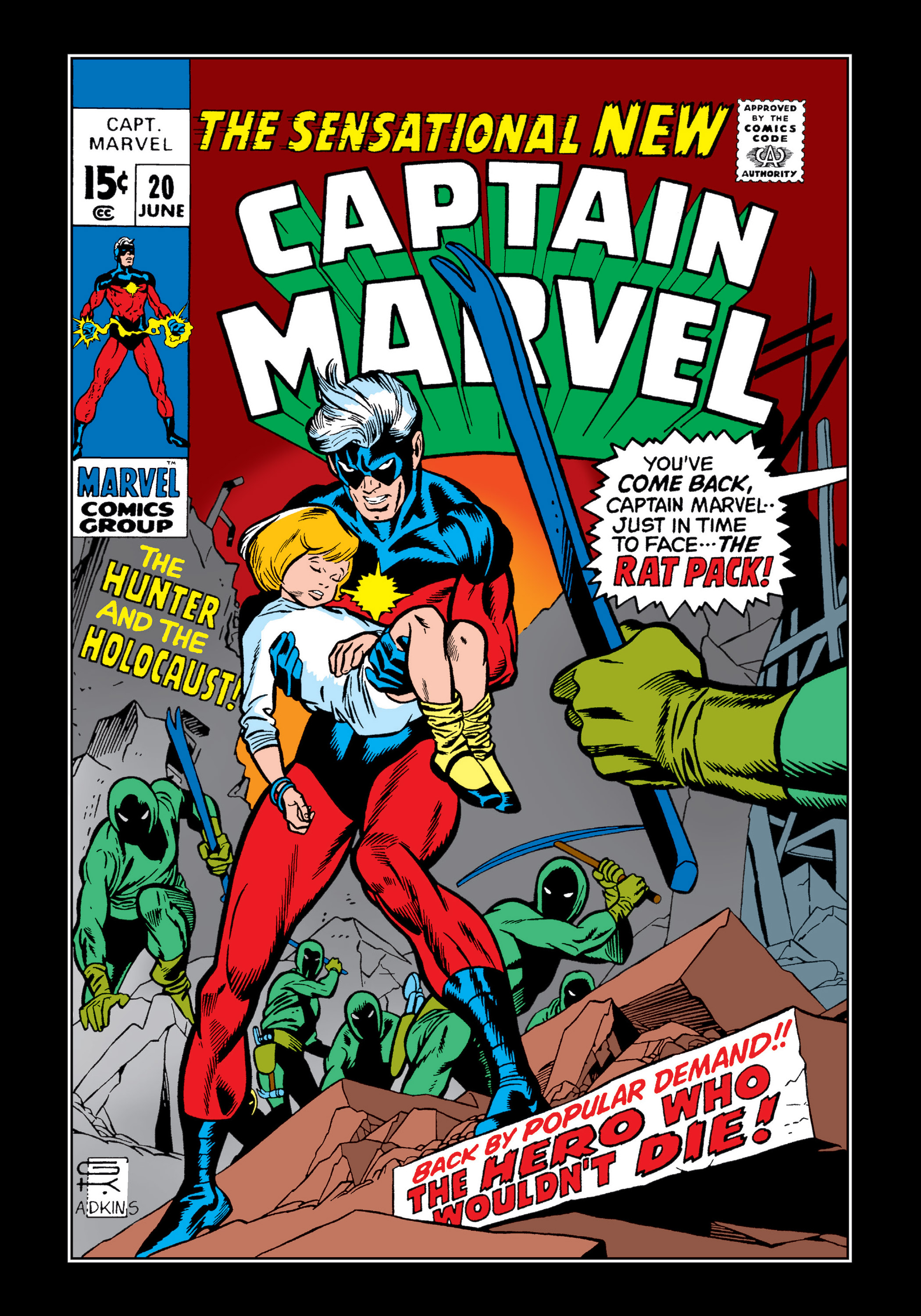 Read online Marvel Masterworks: Captain Marvel comic -  Issue # TPB 2 (Part 3) - 18
