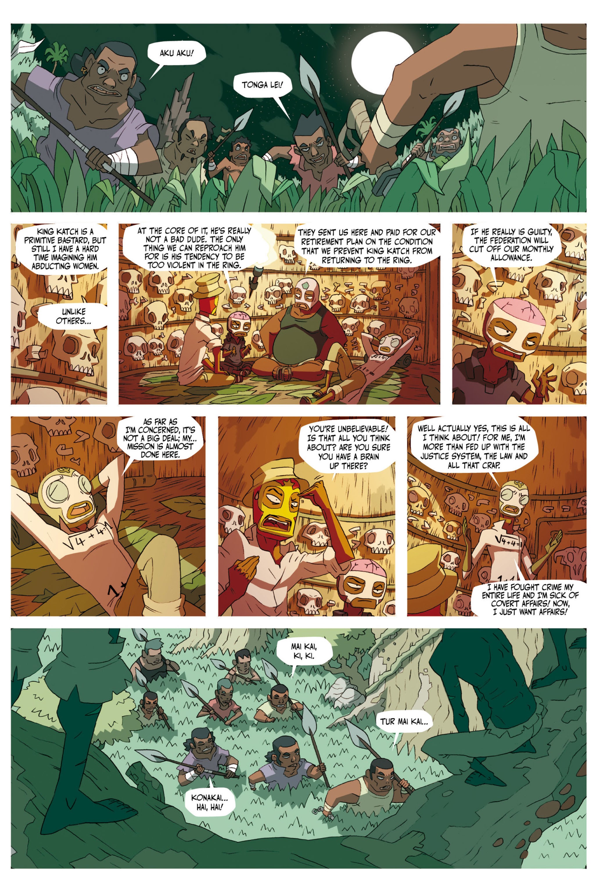Read online The Tikitis comic -  Issue #1 - 26