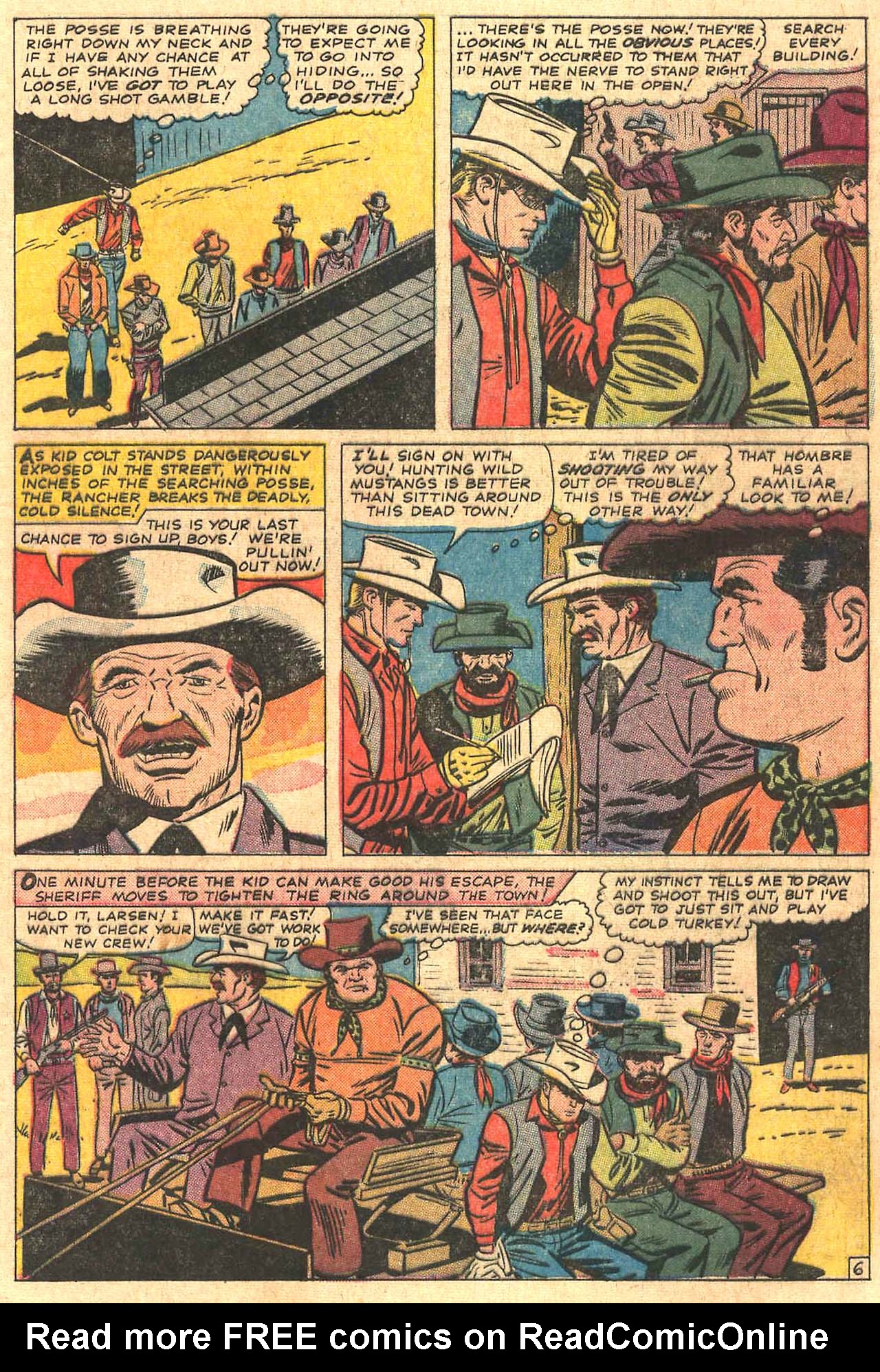 Read online Kid Colt Outlaw comic -  Issue #124 - 9