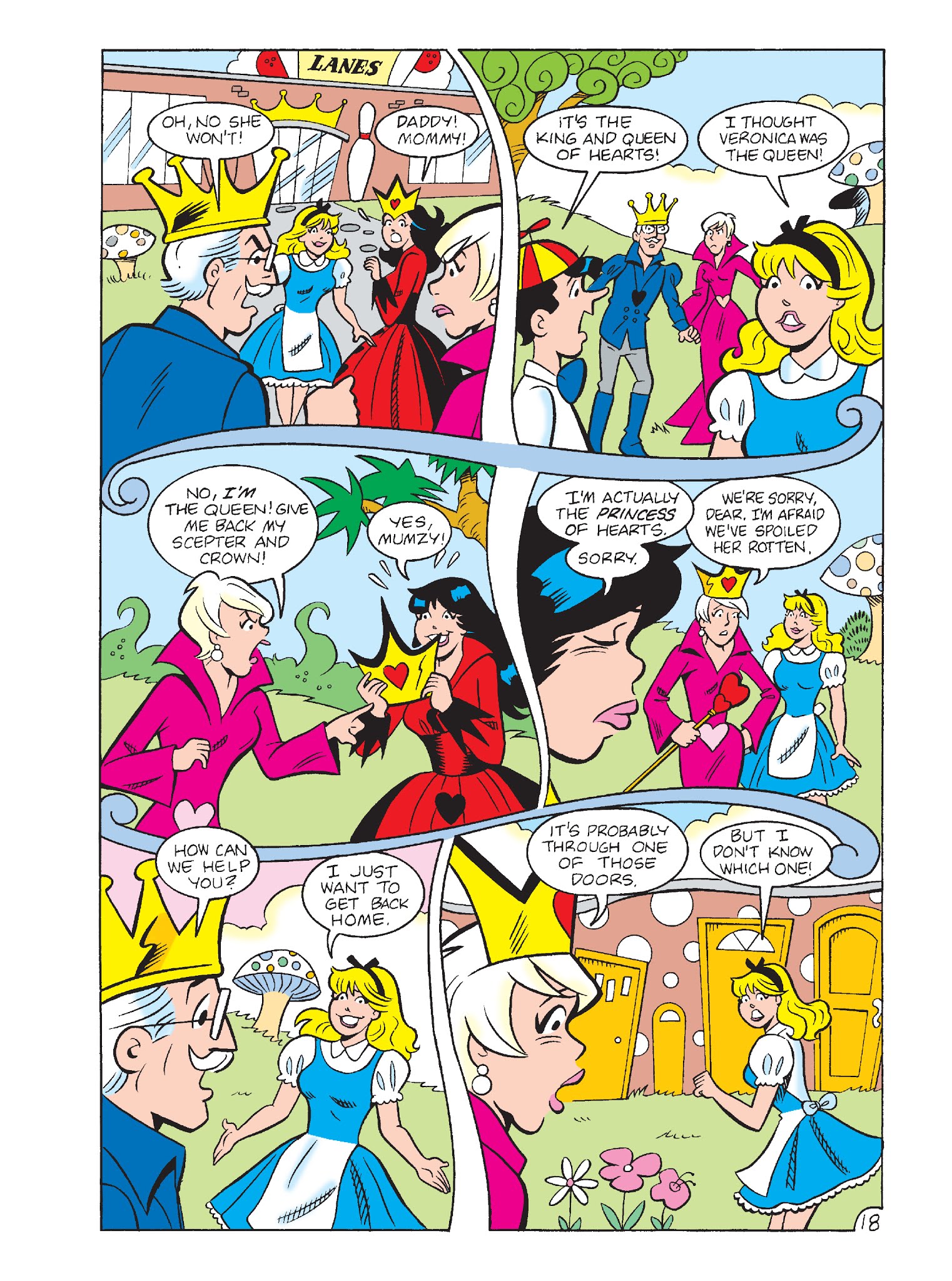 Read online Archie 75th Anniversary Digest comic -  Issue #10 - 186