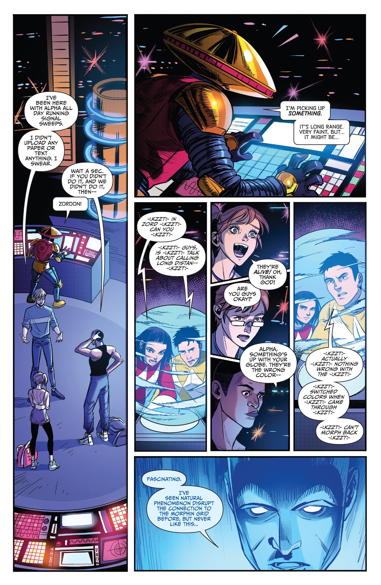 Read online Saban's Go Go Power Rangers comic -  Issue #14 - 17