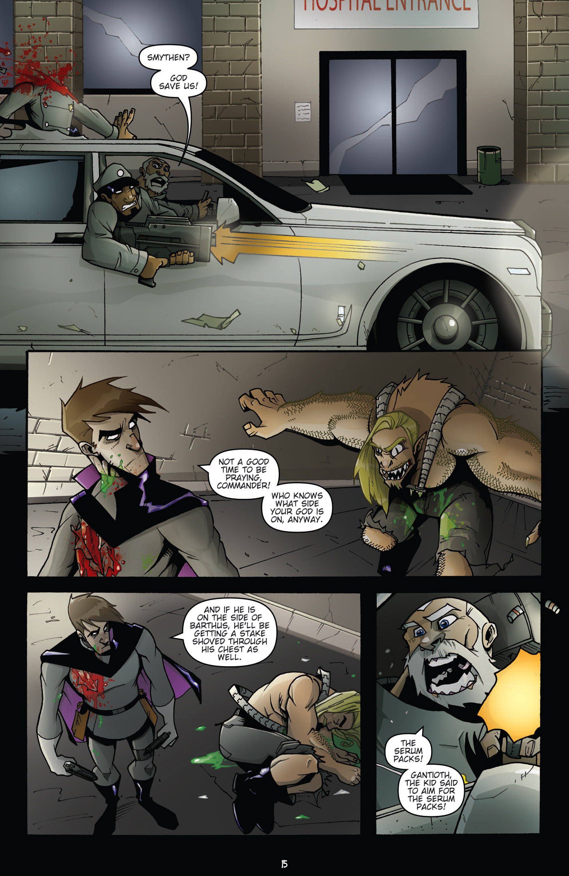 Read online Vitriol the Hunter comic -  Issue #4 - 17