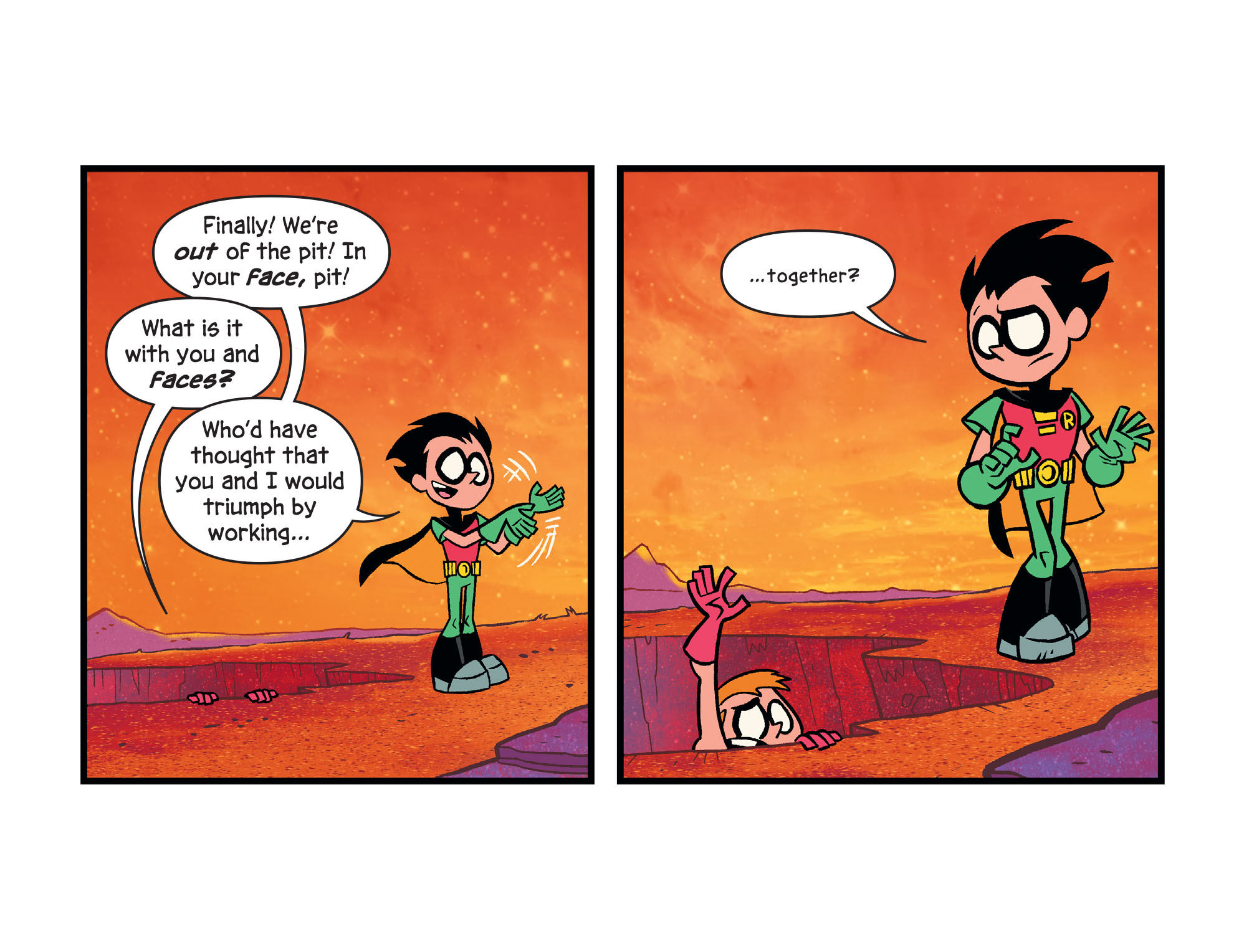 Read online Teen Titans Go! To Camp comic -  Issue #11 - 34