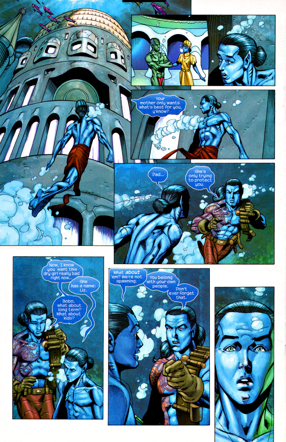 Read online Namor comic -  Issue #8 - 16