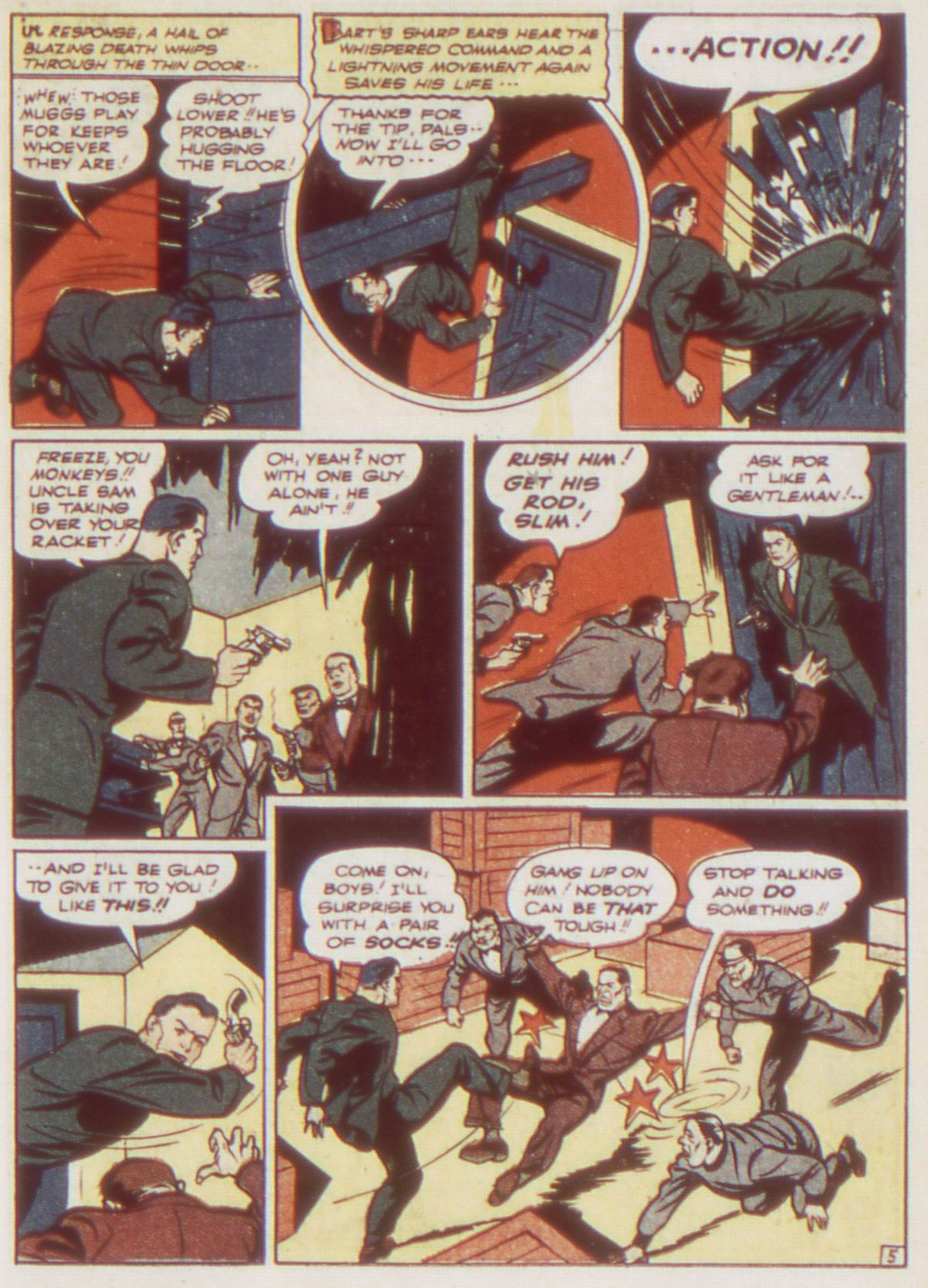 Read online Detective Comics (1937) comic -  Issue #62 - 21