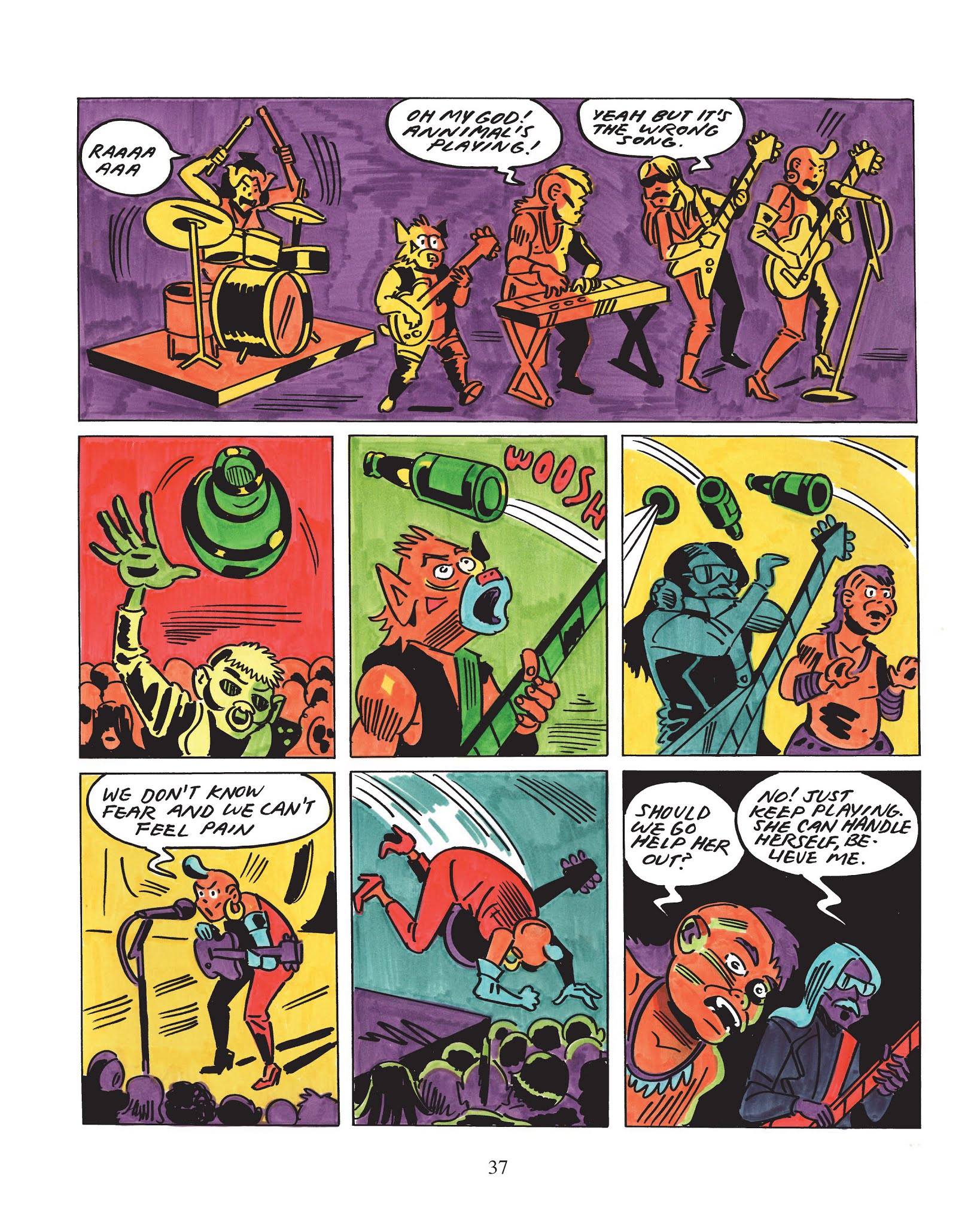 Read online Band for Life comic -  Issue # TPB (Part 1) - 38