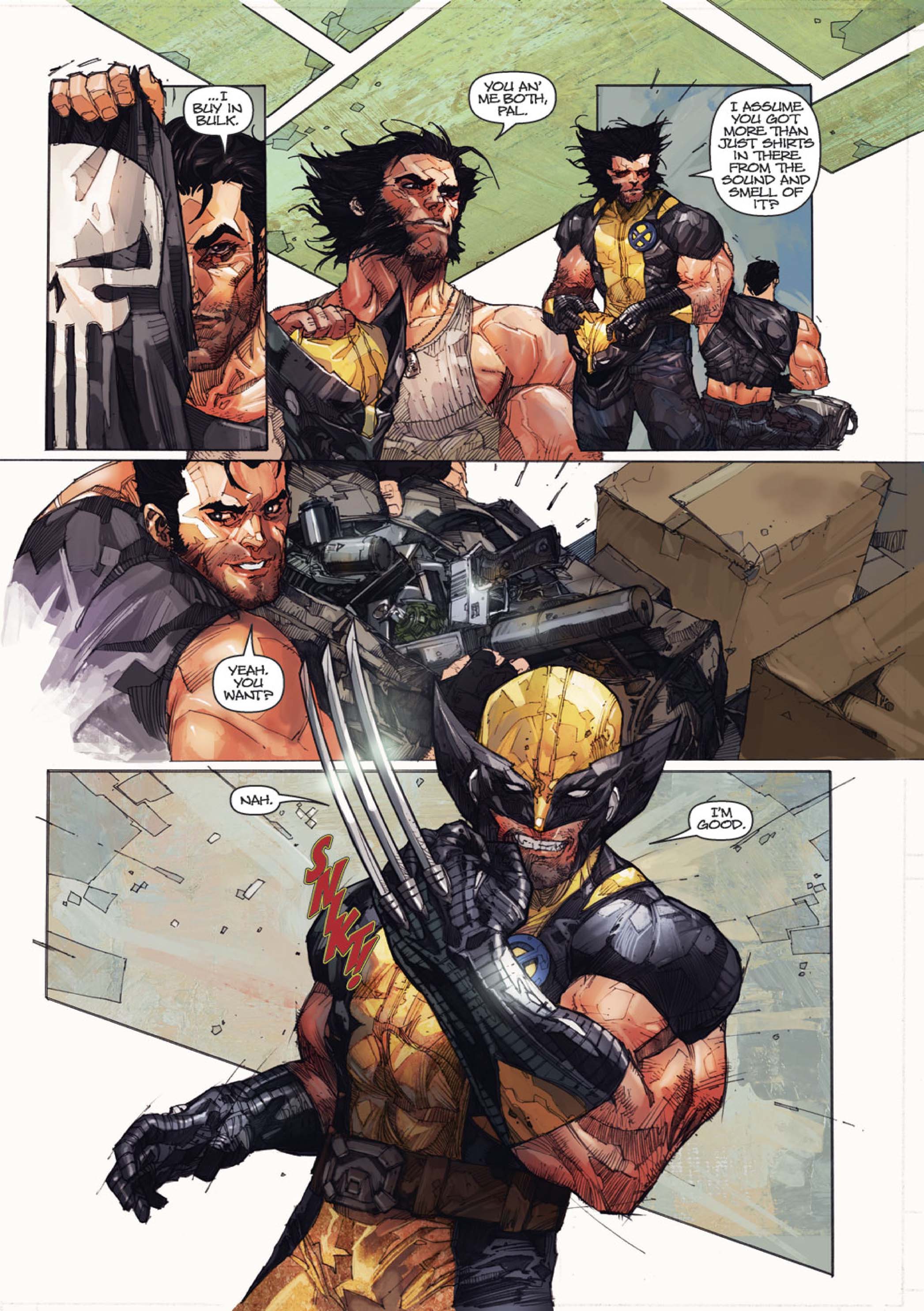 Read online Astonishing Tales: Wolverine/Punisher comic -  Issue #4 - 5