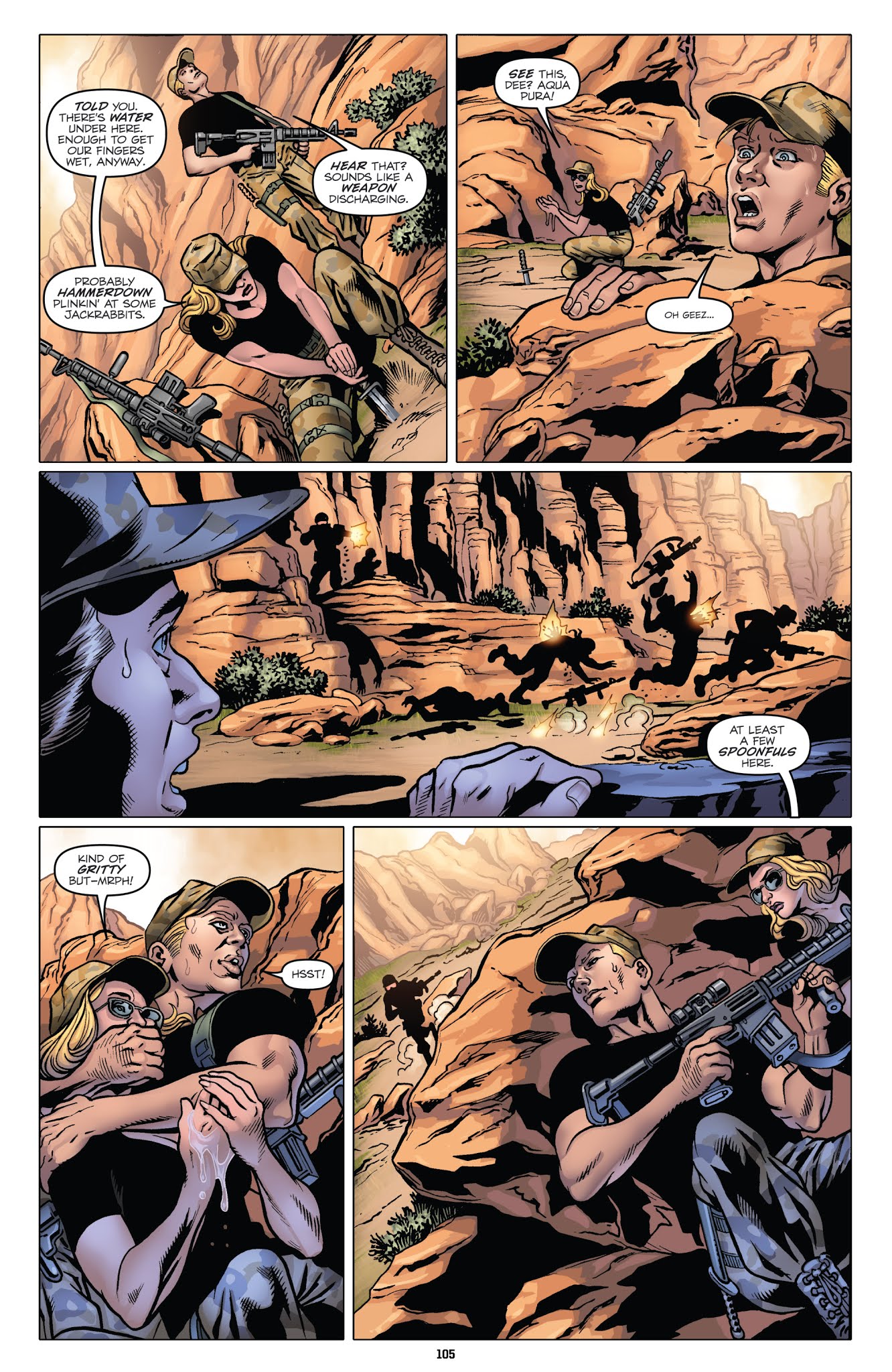 Read online G.I. Joe: The IDW Collection comic -  Issue # TPB 4 - 105