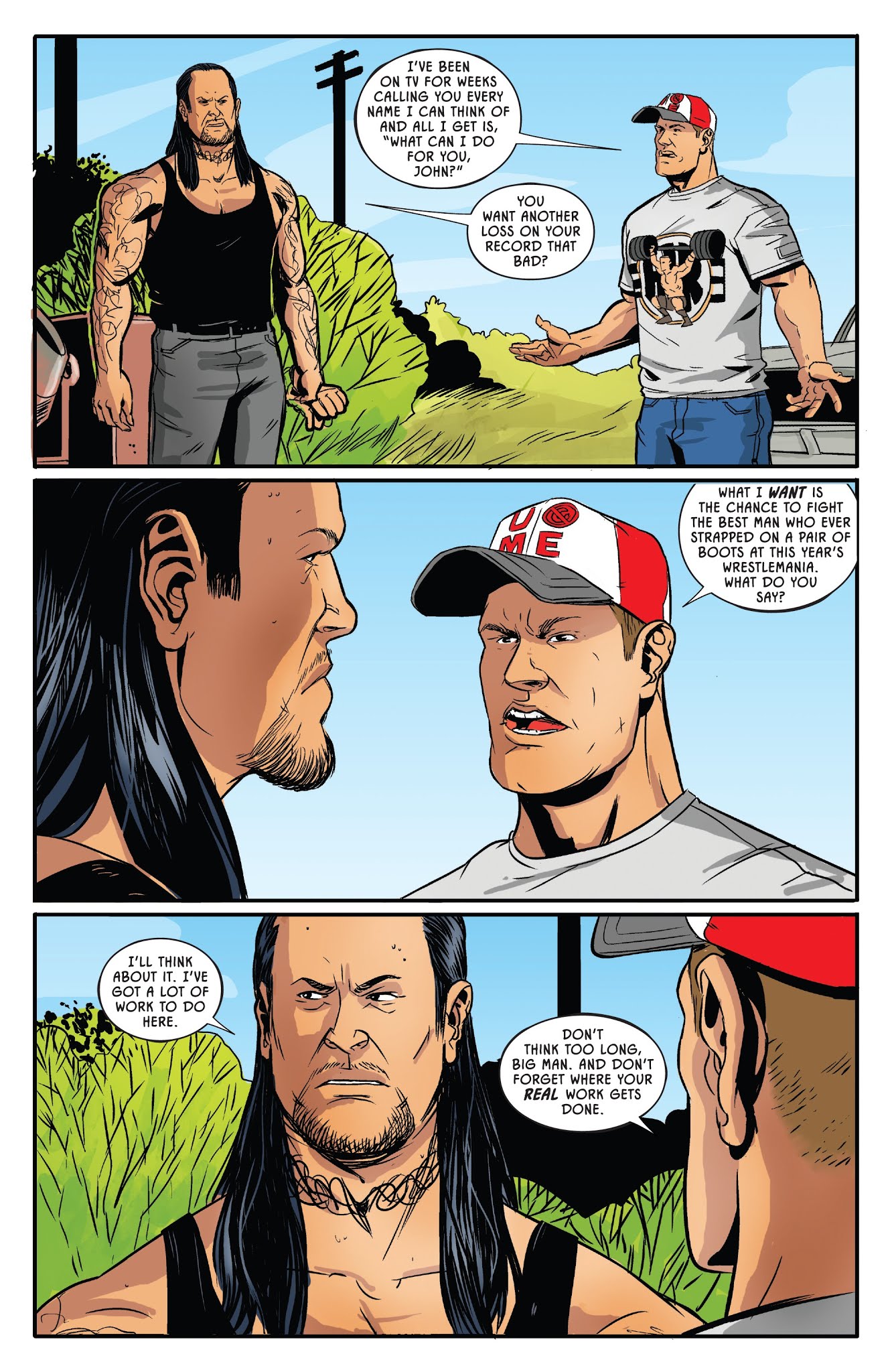 Read online WWE: Undertaker comic -  Issue # TPB - 103