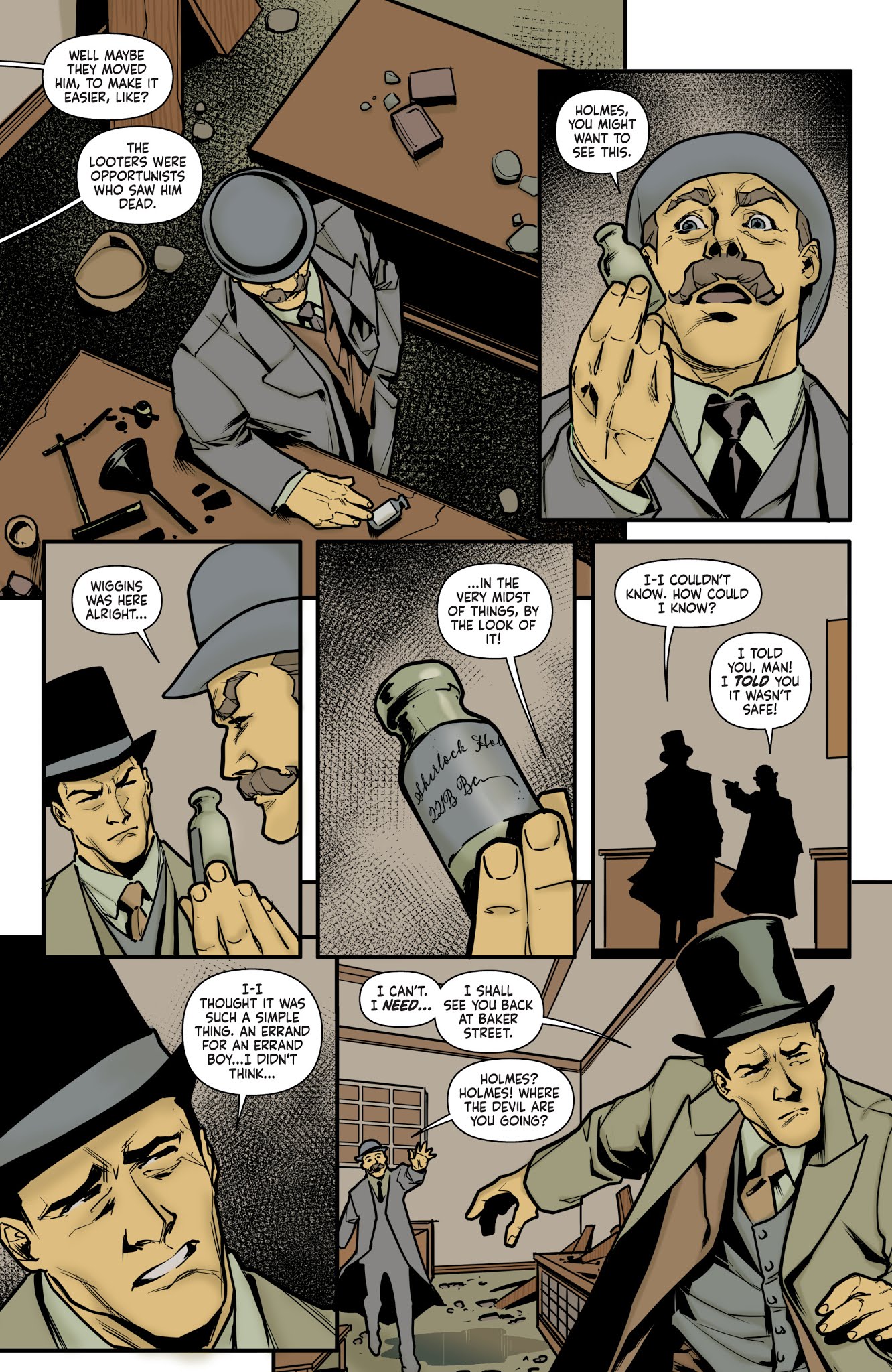 Read online Sherlock Holmes: The Vanishing Man comic -  Issue #3 - 15