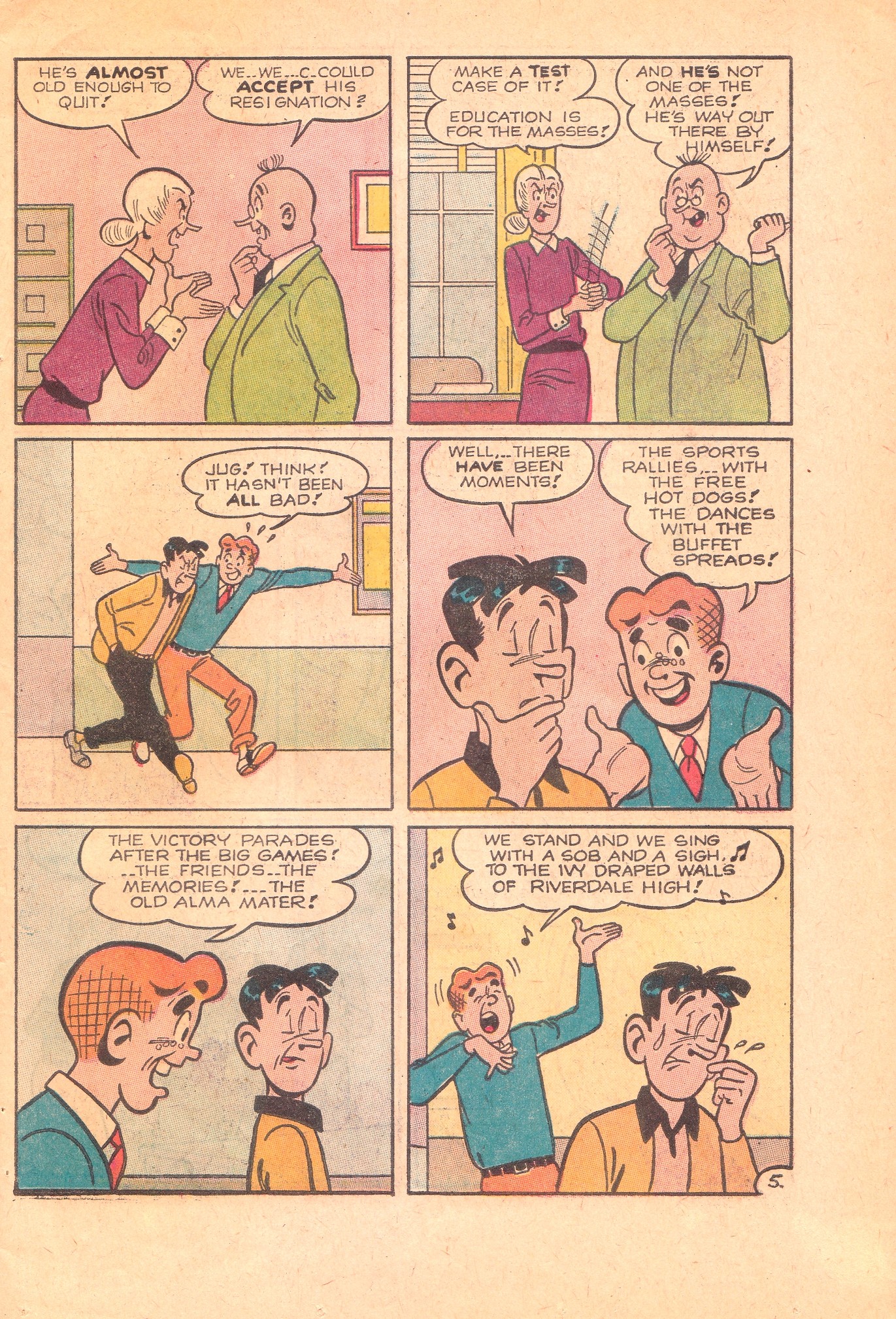 Read online Archie's Pal Jughead comic -  Issue #91 - 7