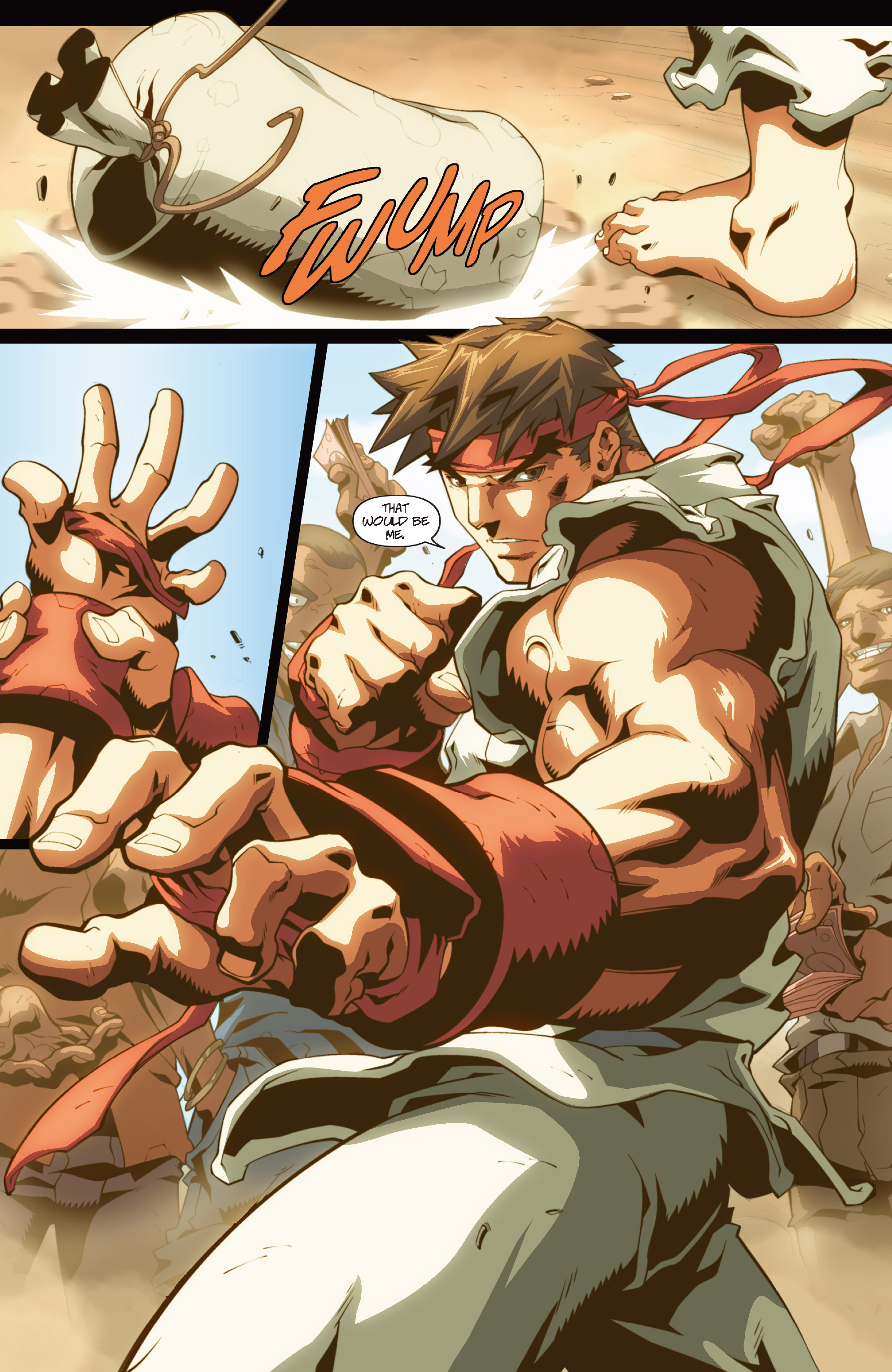 Read online Street Fighter II comic -  Issue #0 - 13