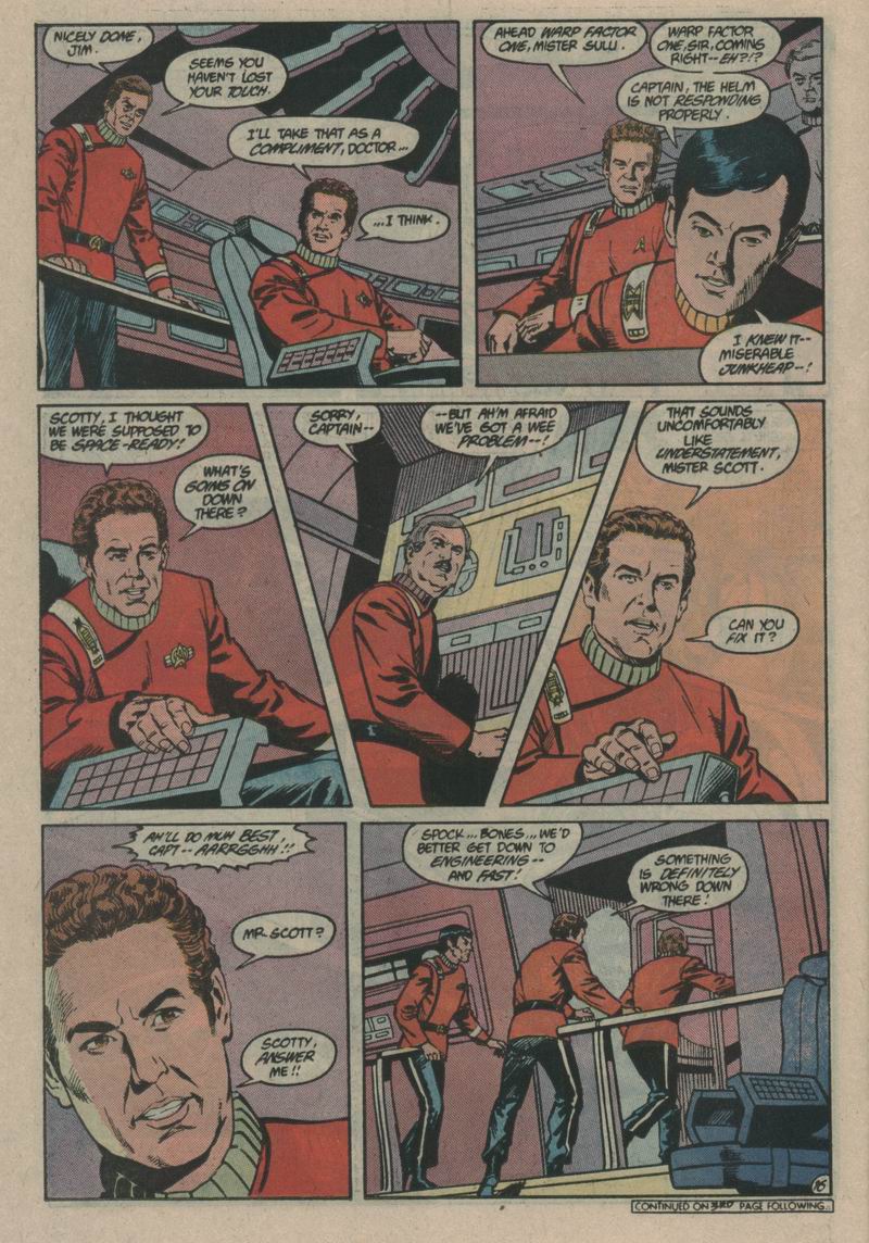 Read online Star Trek (1984) comic -  Issue #37 - 17