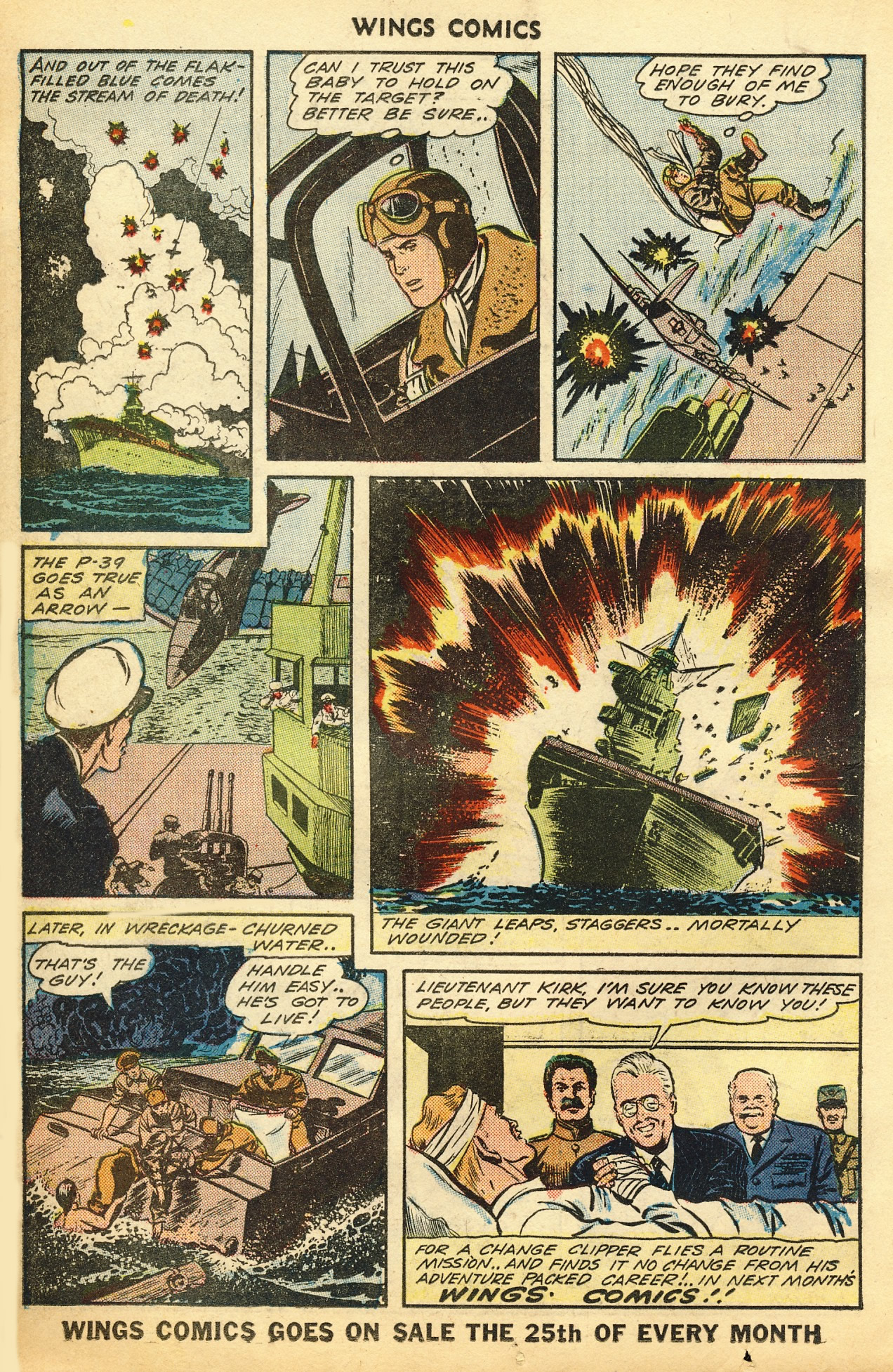 Read online Wings Comics comic -  Issue #45 - 26