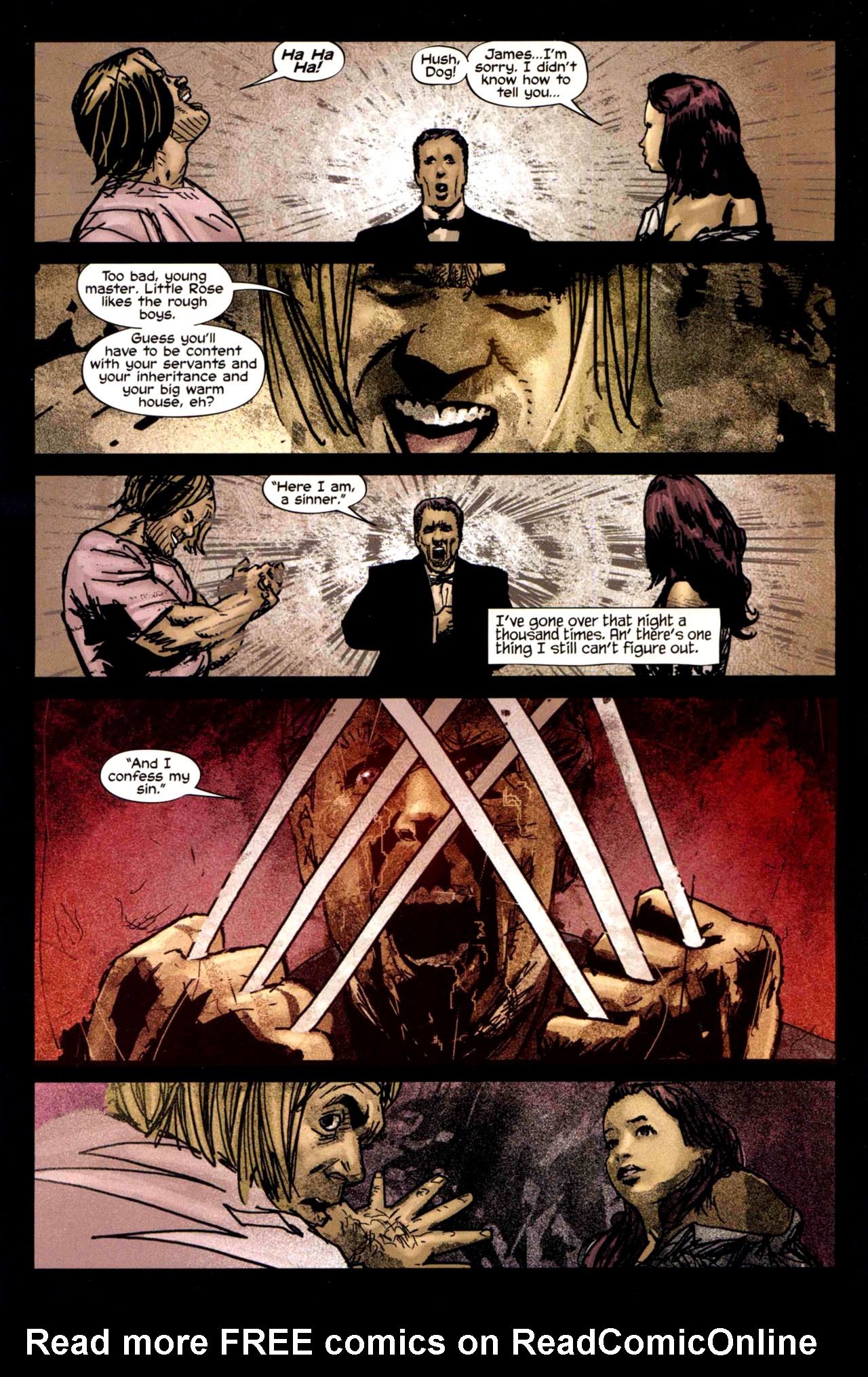 Read online Wolverine Noir comic -  Issue #3 - 16