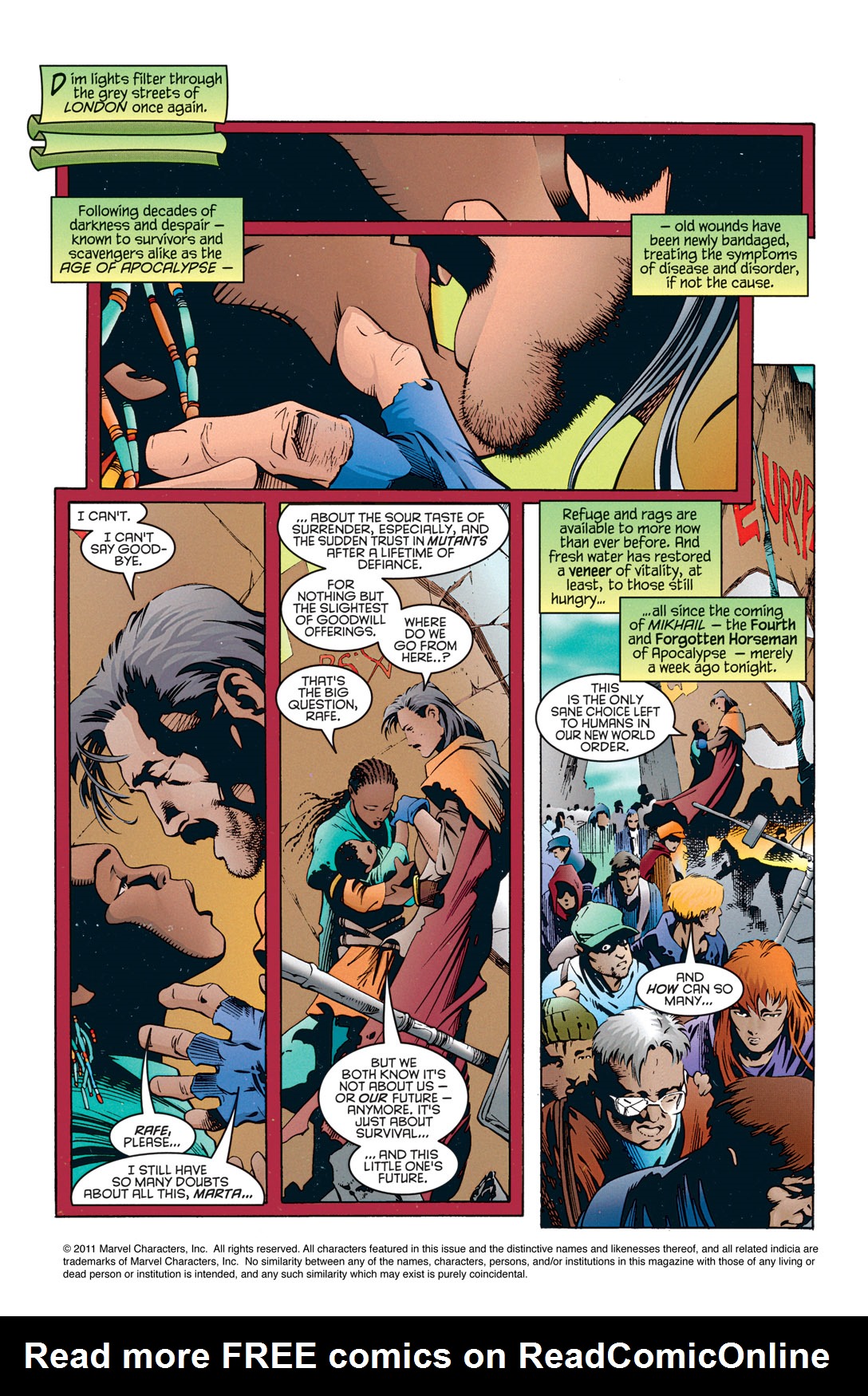 Read online X-Men: The Complete Age of Apocalypse Epic comic -  Issue # TPB 4 - 155