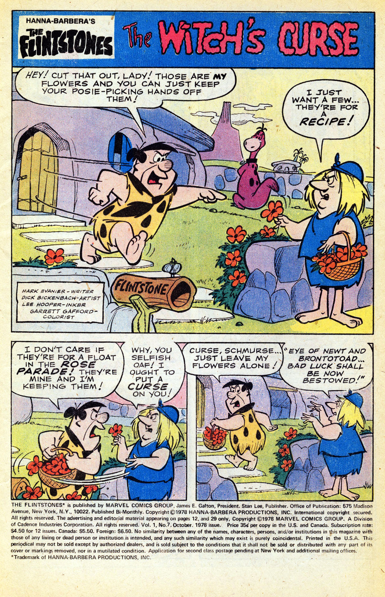 Read online The Flintstones (1977) comic -  Issue #7 - 3