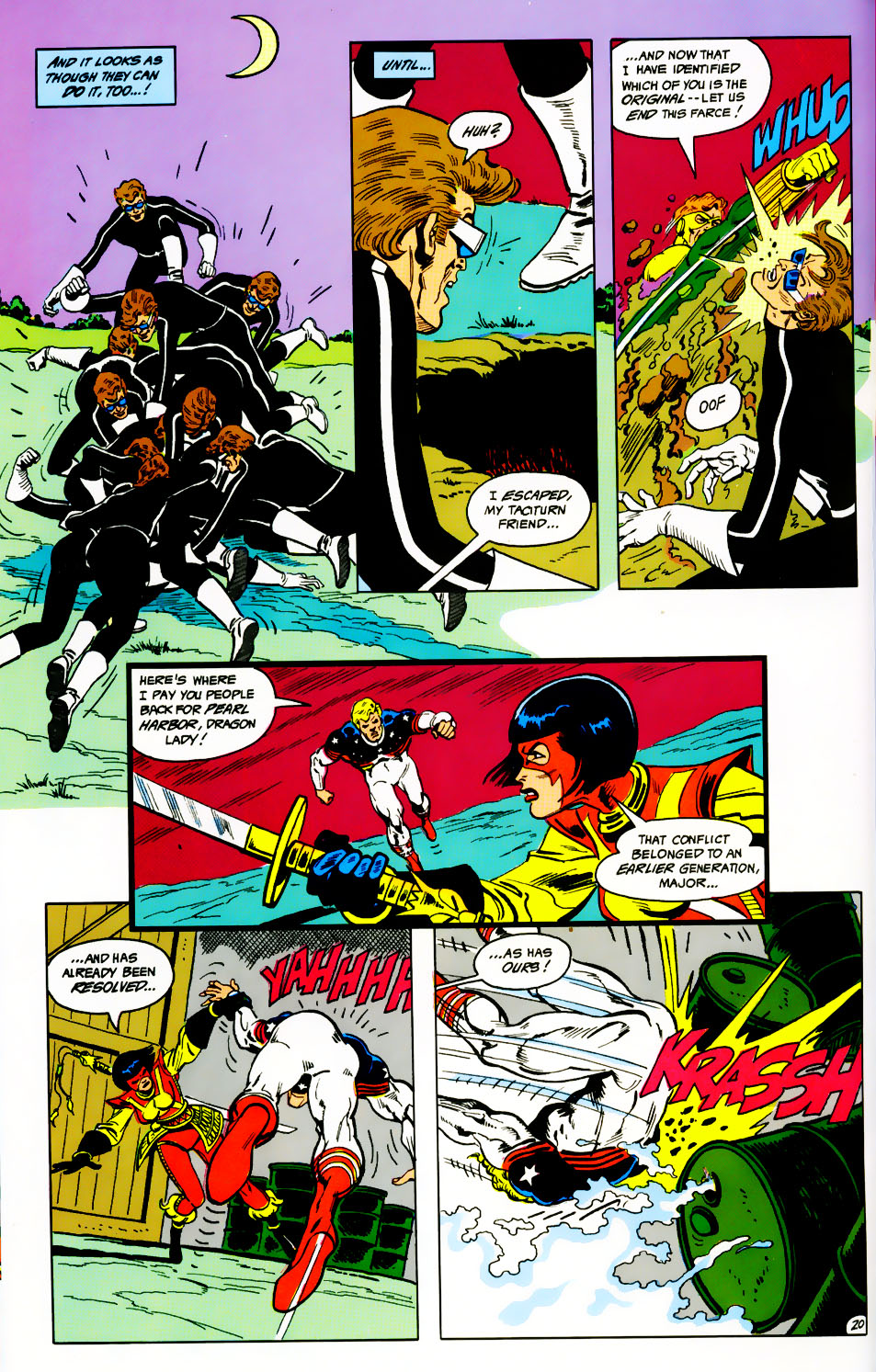 Read online Adventures of the Outsiders comic -  Issue #41 - 21