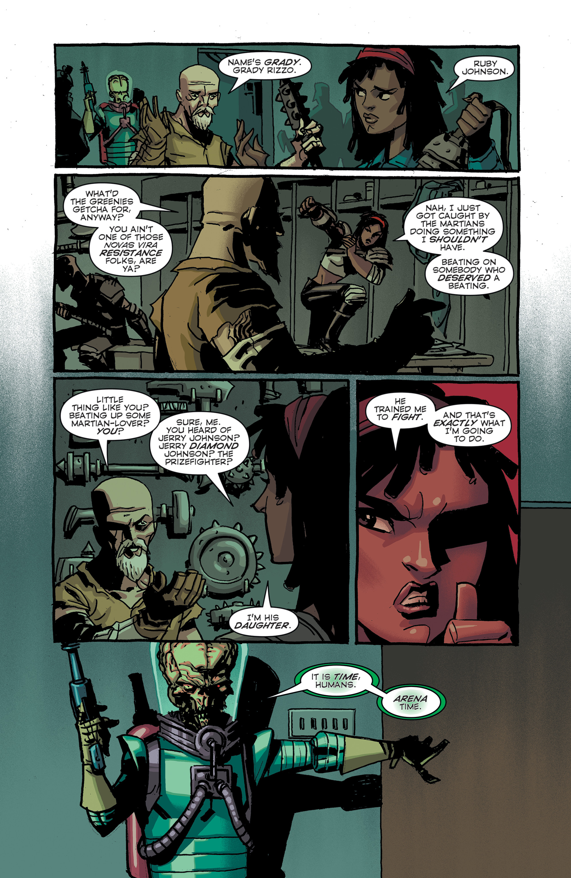 Read online Mars Attacks: Occupation comic -  Issue #2 - 12