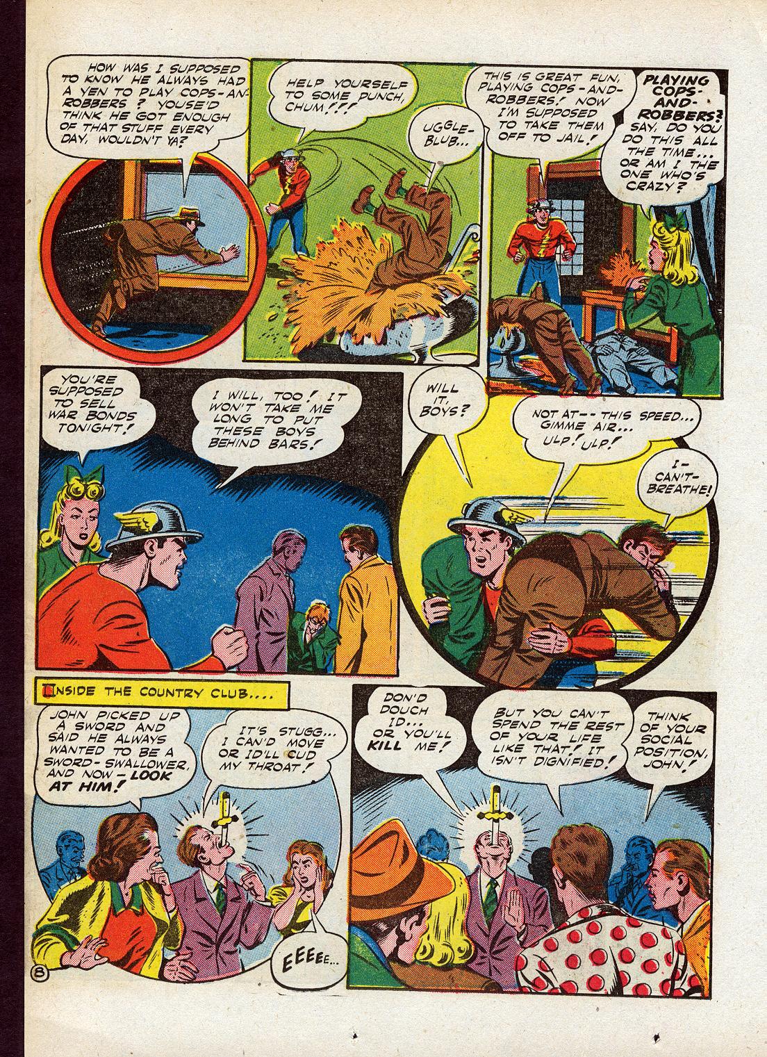 Read online Comic Cavalcade comic -  Issue #6 - 78