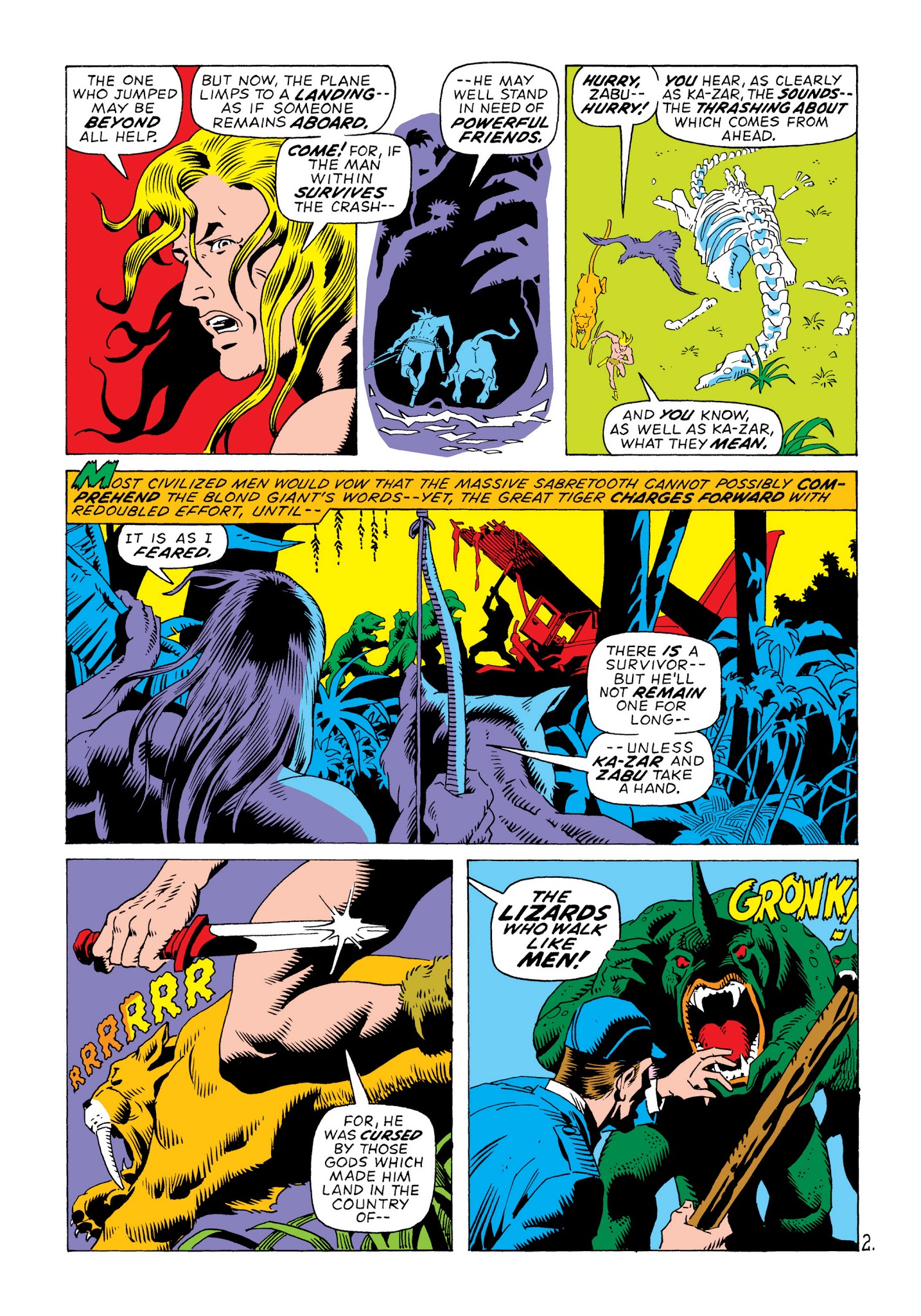 Read online Marvel Masterworks: Ka-Zar comic -  Issue # TPB 1 (Part 2) - 10