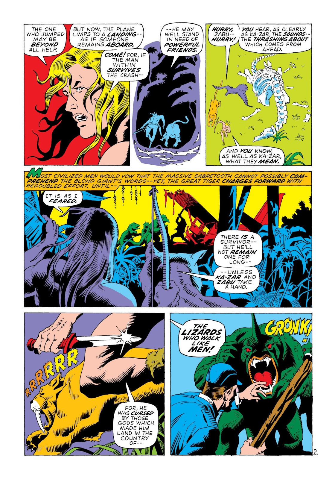 Marvel Masterworks: Ka-Zar issue TPB 1 - Page 109