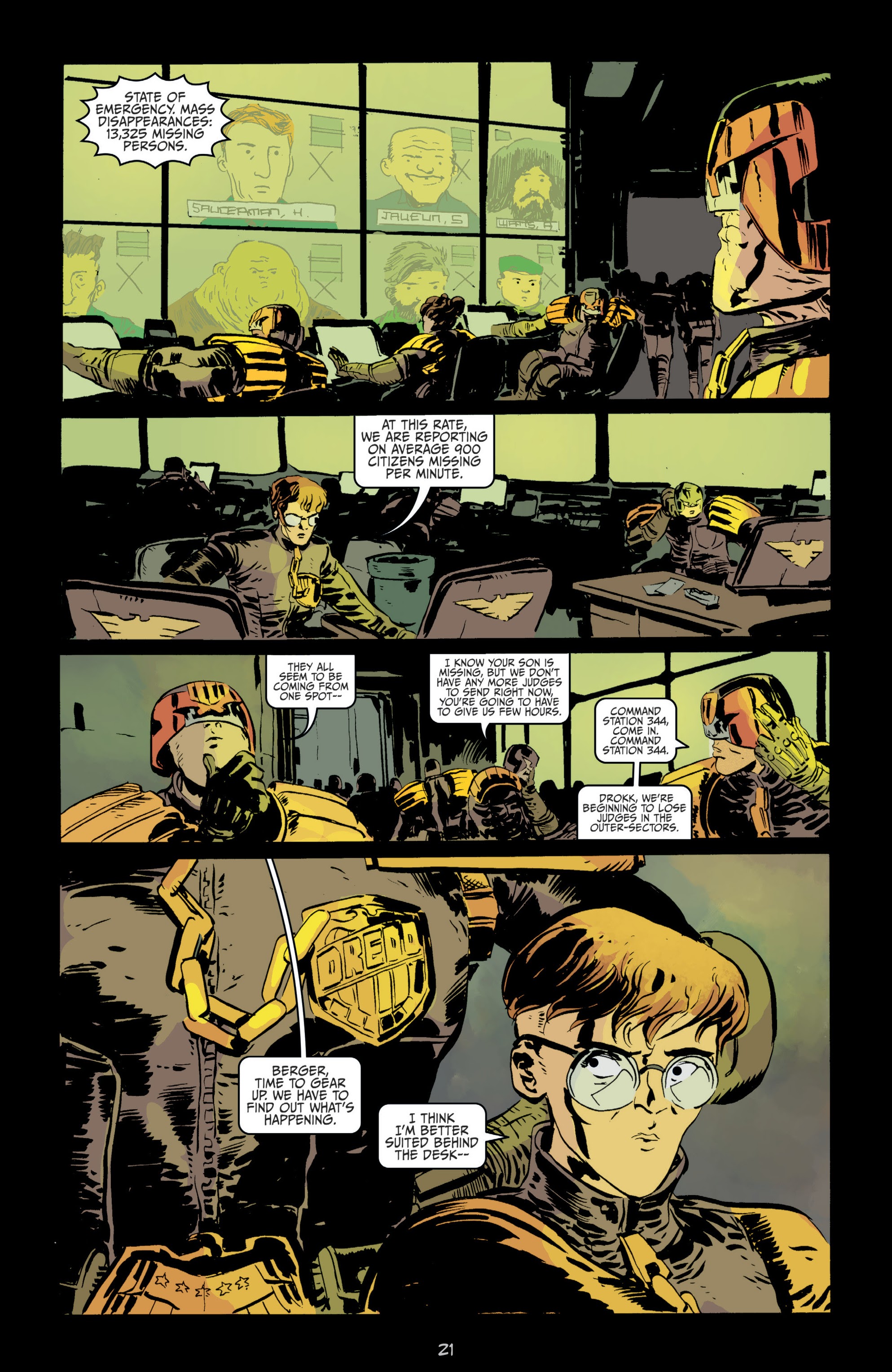 Read online Judge Dredd: Mega-City Zero comic -  Issue # TPB 2 - 21