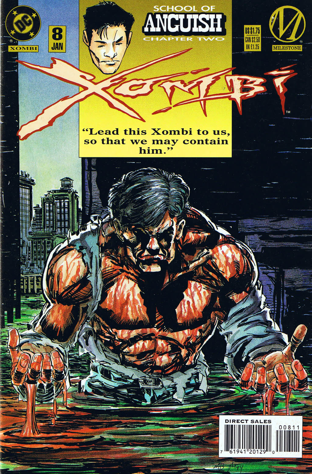 Read online Xombi (1994) comic -  Issue #8 - 1