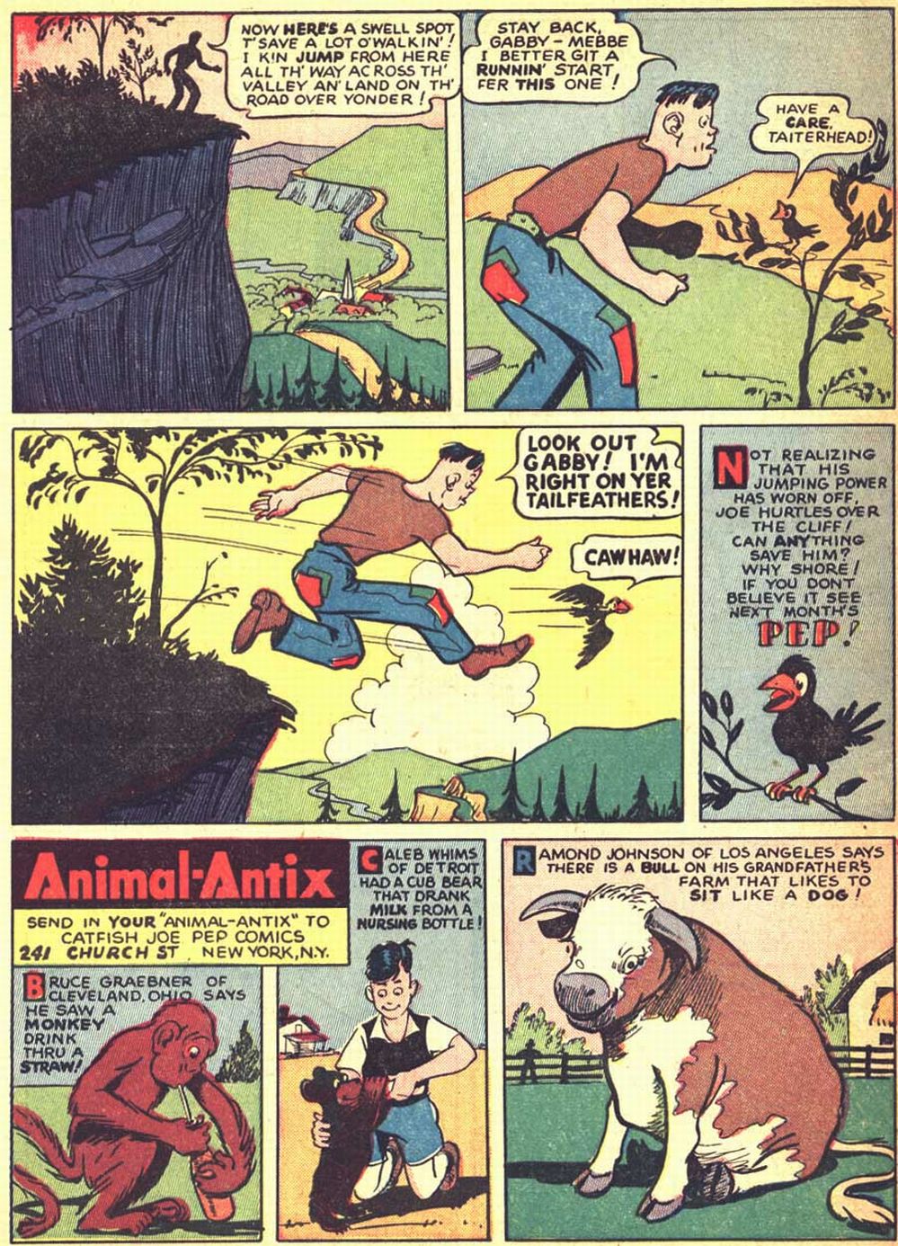 Read online Pep Comics comic -  Issue #48 - 56