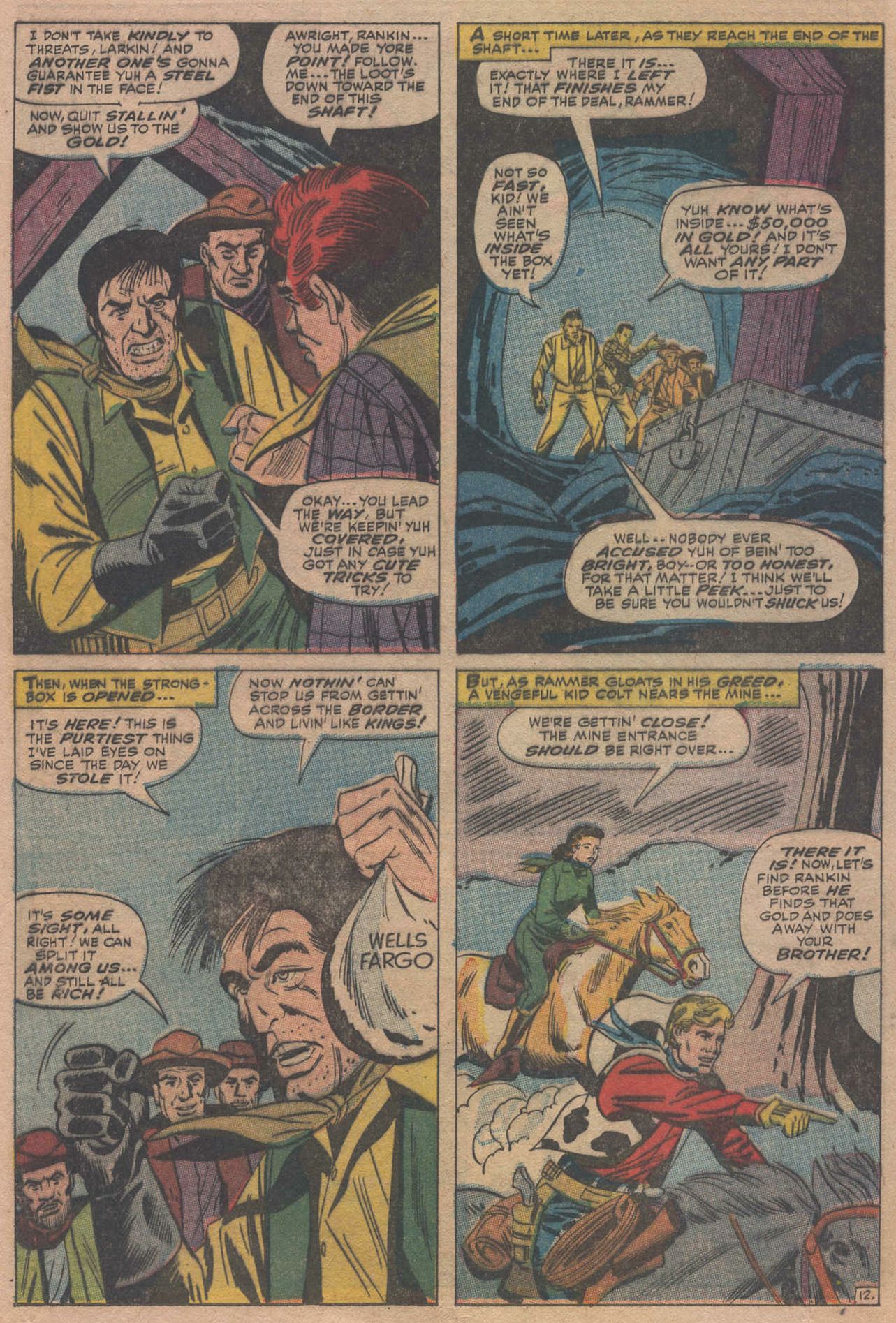 Read online Kid Colt Outlaw comic -  Issue #133 - 16