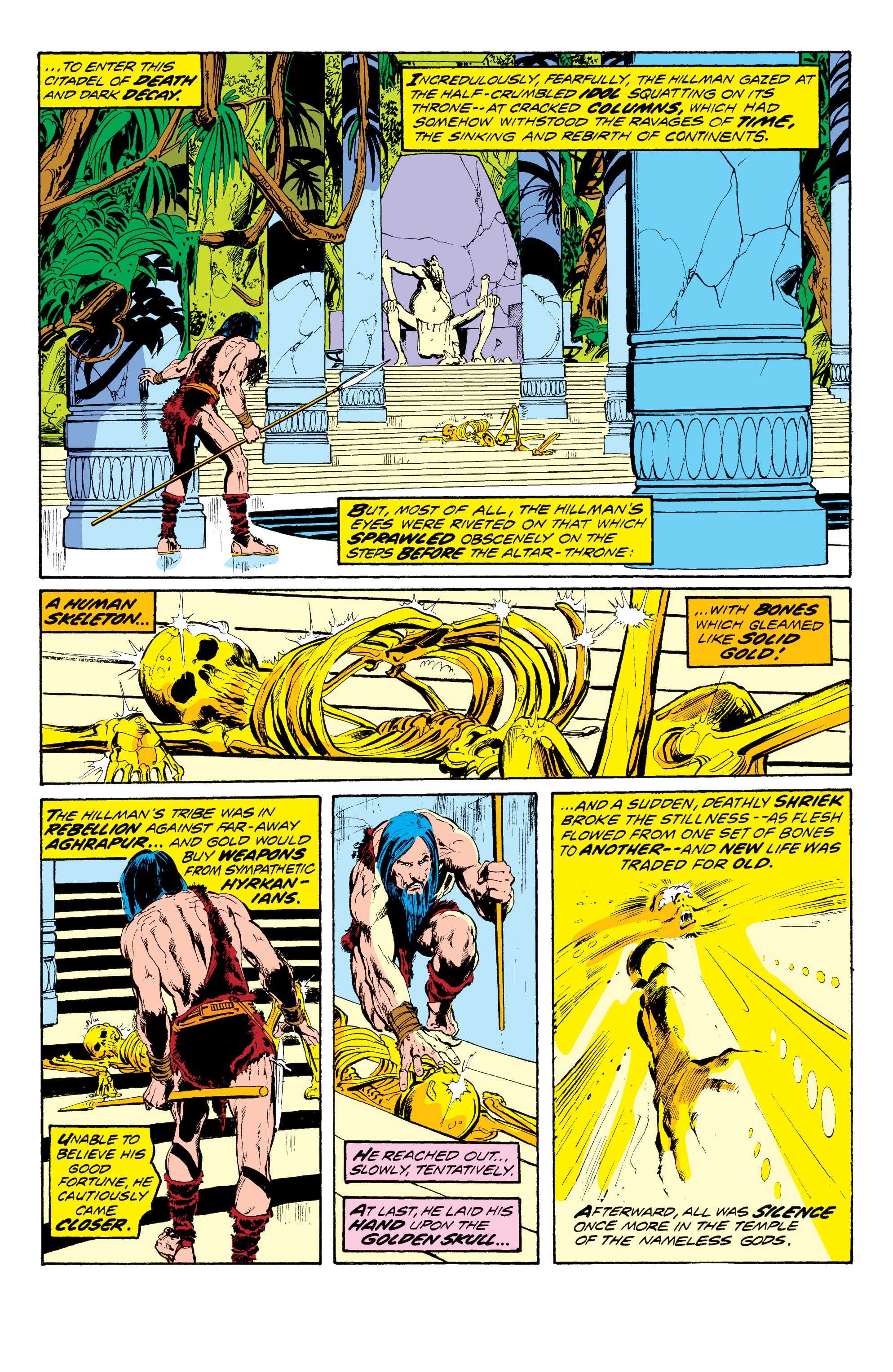 Read online Conan The Barbarian Epic Collection: The Original Marvel Years - The Curse Of The Golden Skull comic -  Issue # TPB (Part 3) - 9