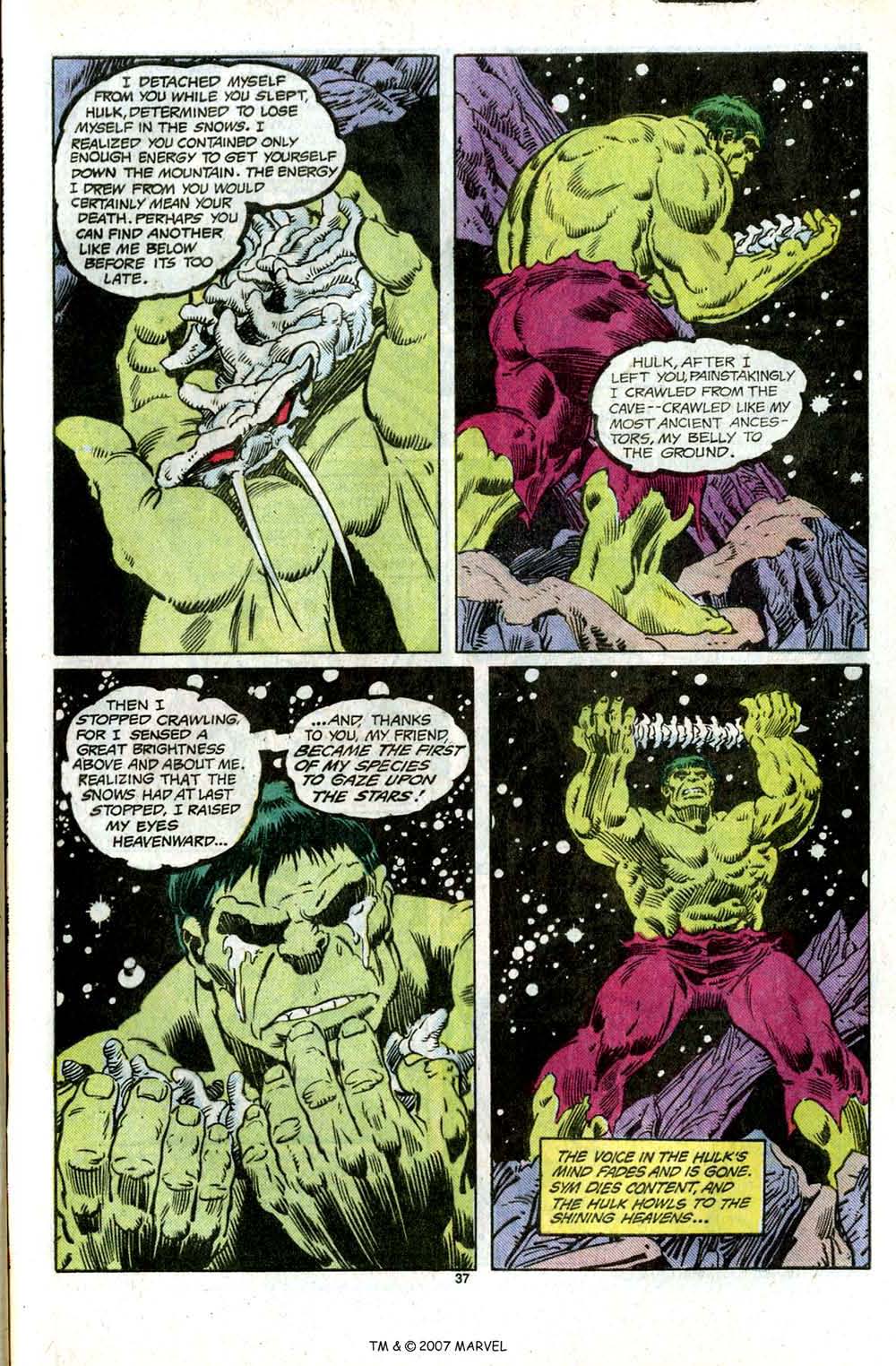 Read online The Incredible Hulk (1968) comic -  Issue # _Annual 1984 - 49