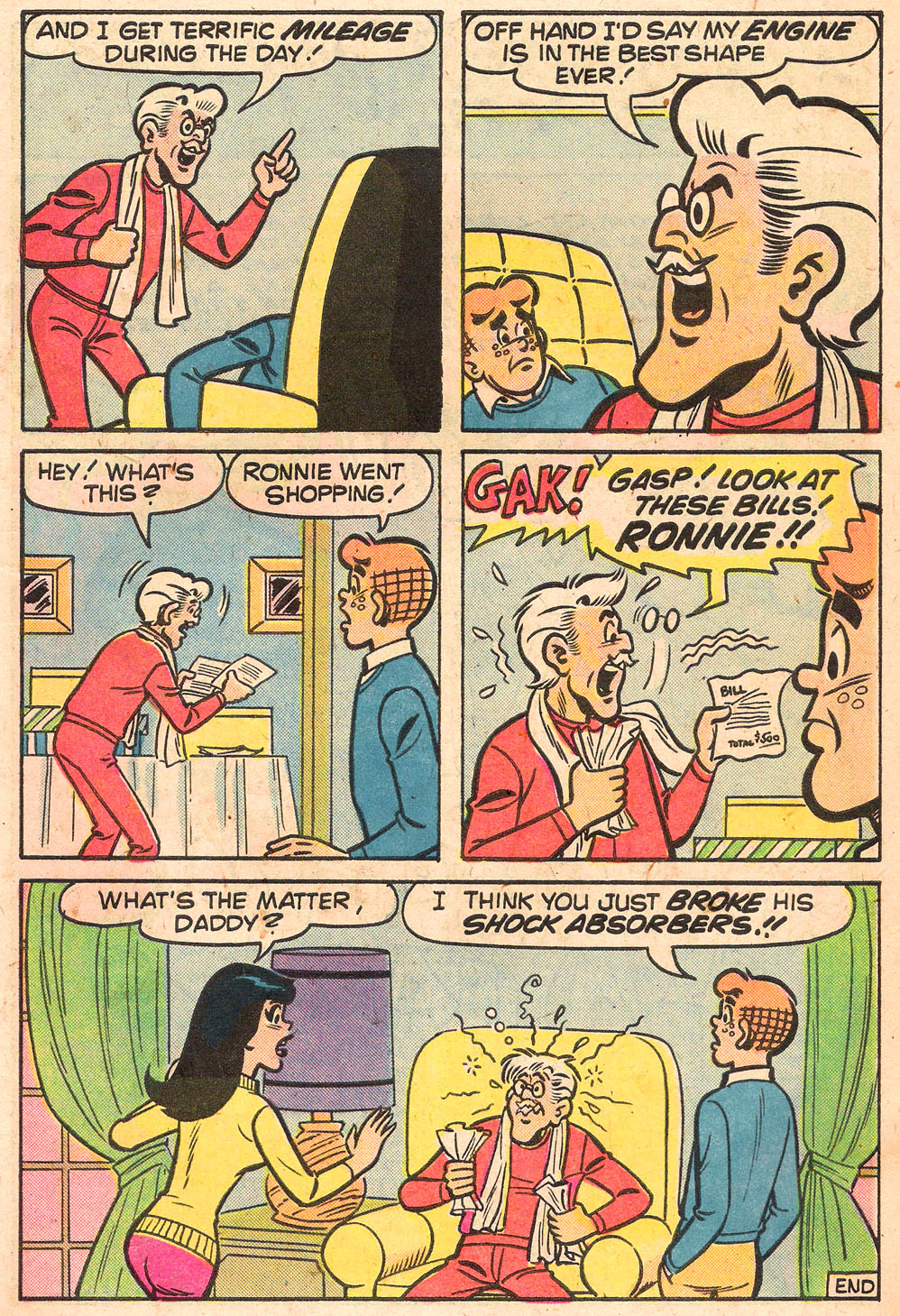 Read online Archie's TV Laugh-Out comic -  Issue #55 - 7