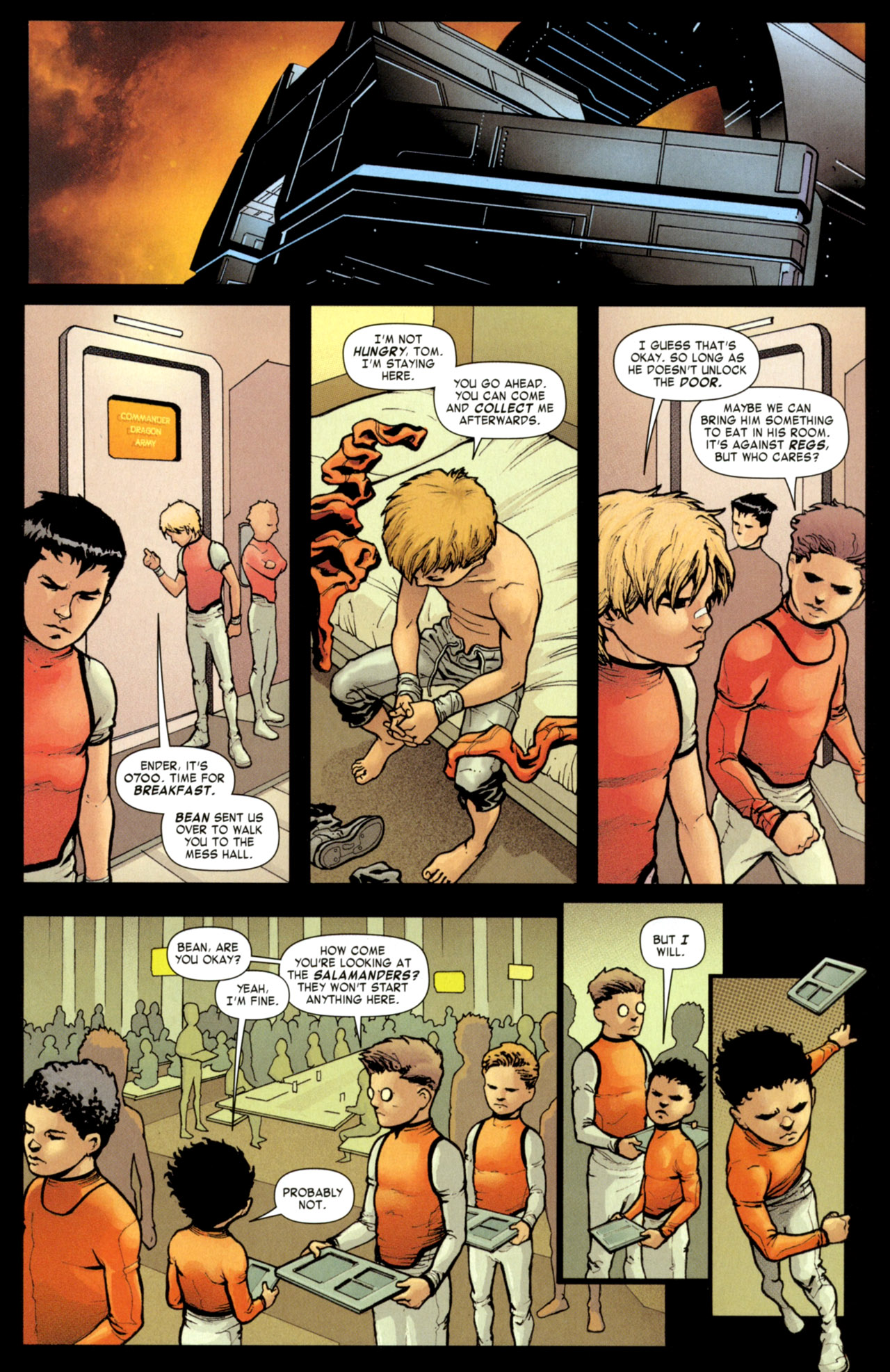 Read online Ender's Shadow: Command School comic -  Issue #3 - 11