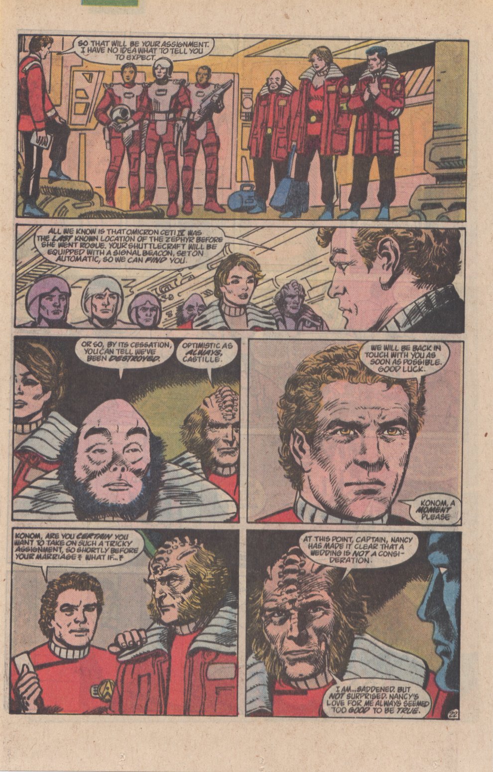 Read online Star Trek (1984) comic -  Issue #50 - 24