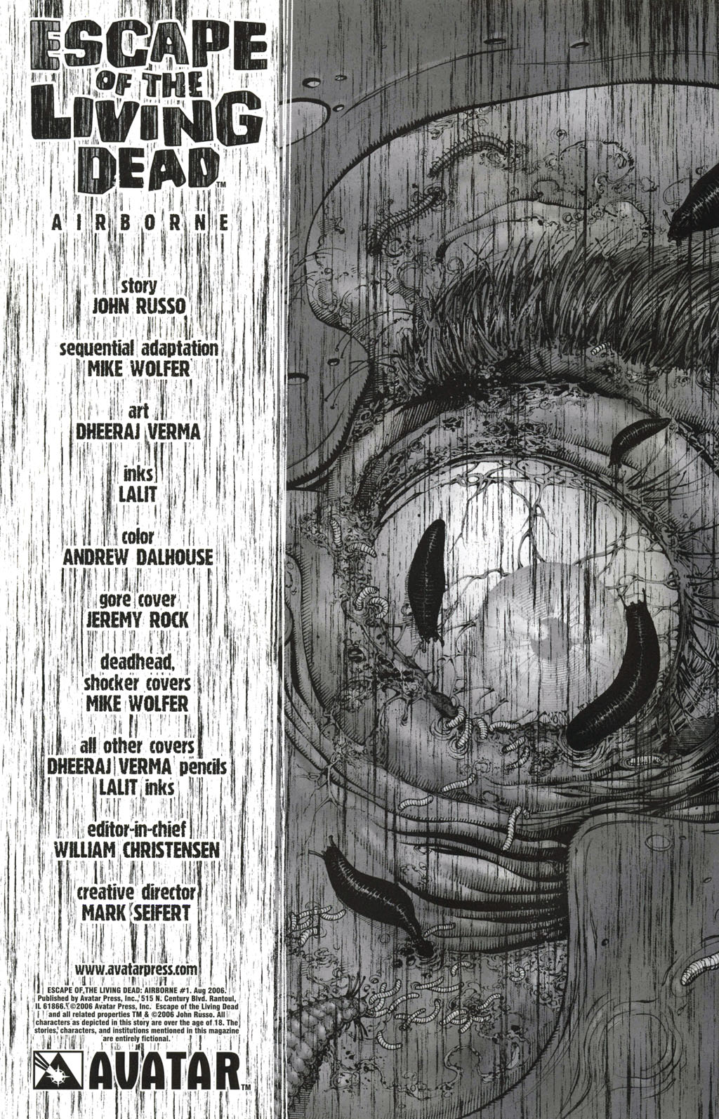 Read online Escape of the Living Dead: Airborne comic -  Issue #1 - 2